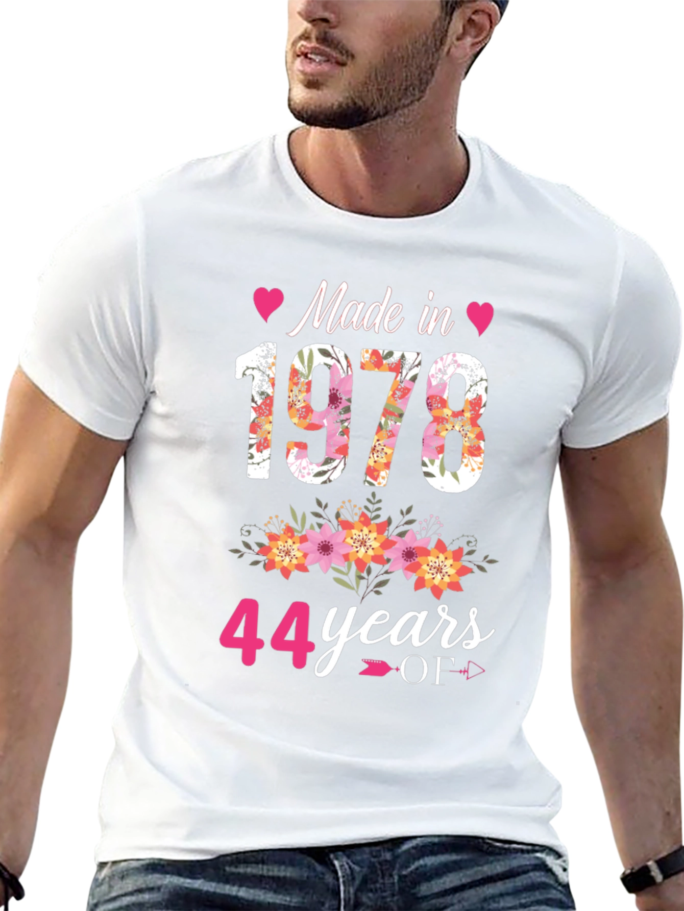Made in 1978 - 44 Years Birthday T-Shirt