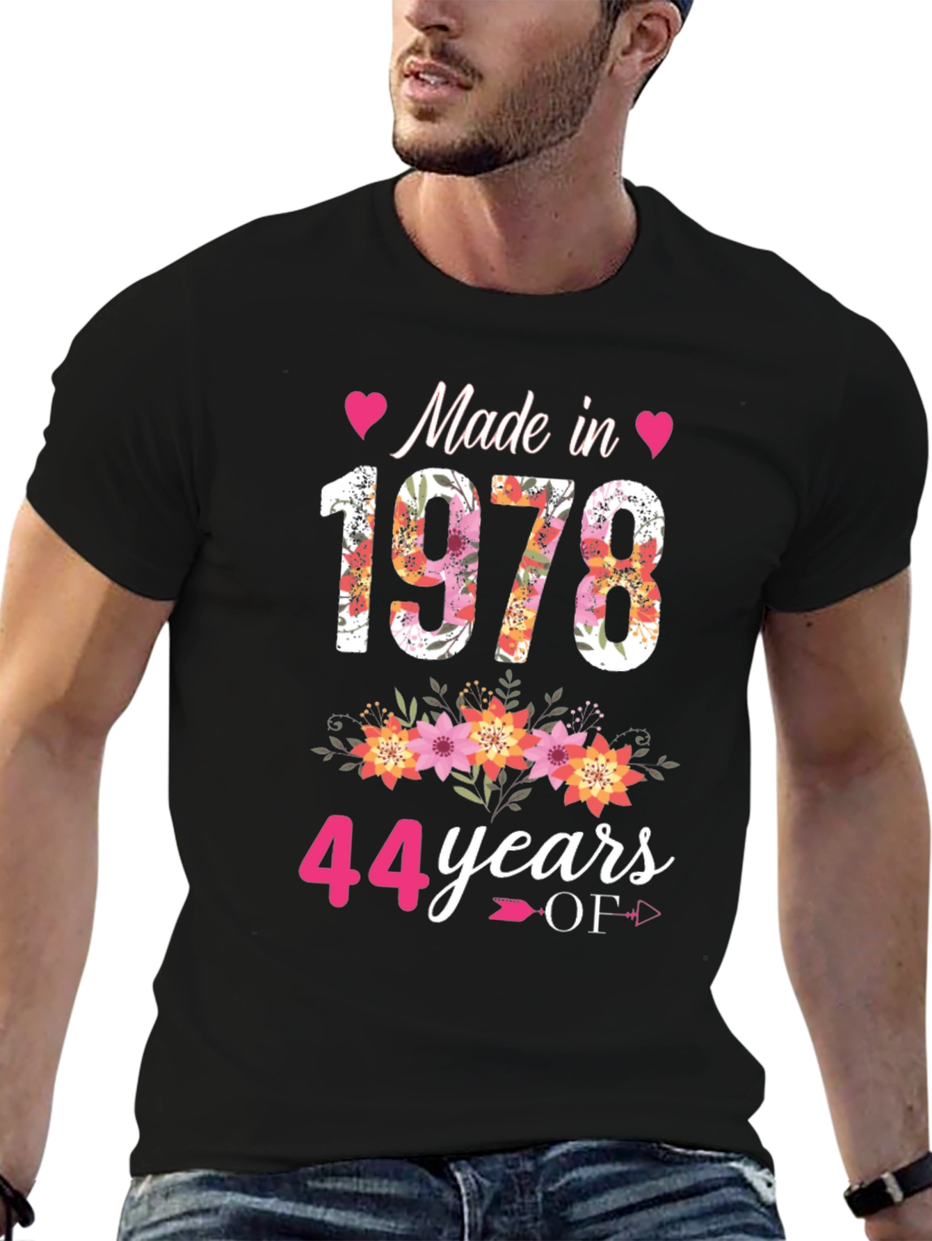 Made in 1978 - 44 Years Birthday T-Shirt