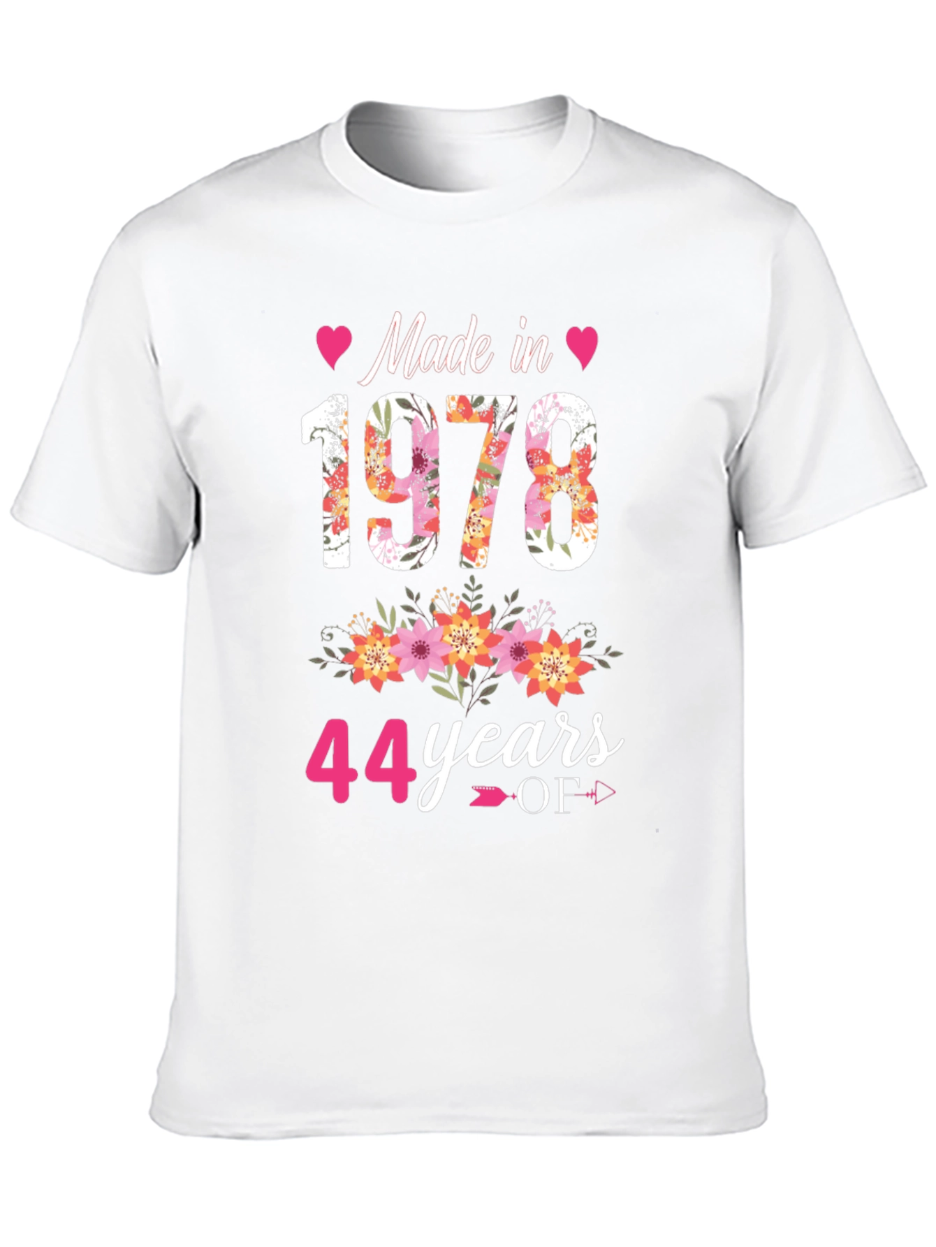Made in 1978 - 44 Years Birthday T-Shirt