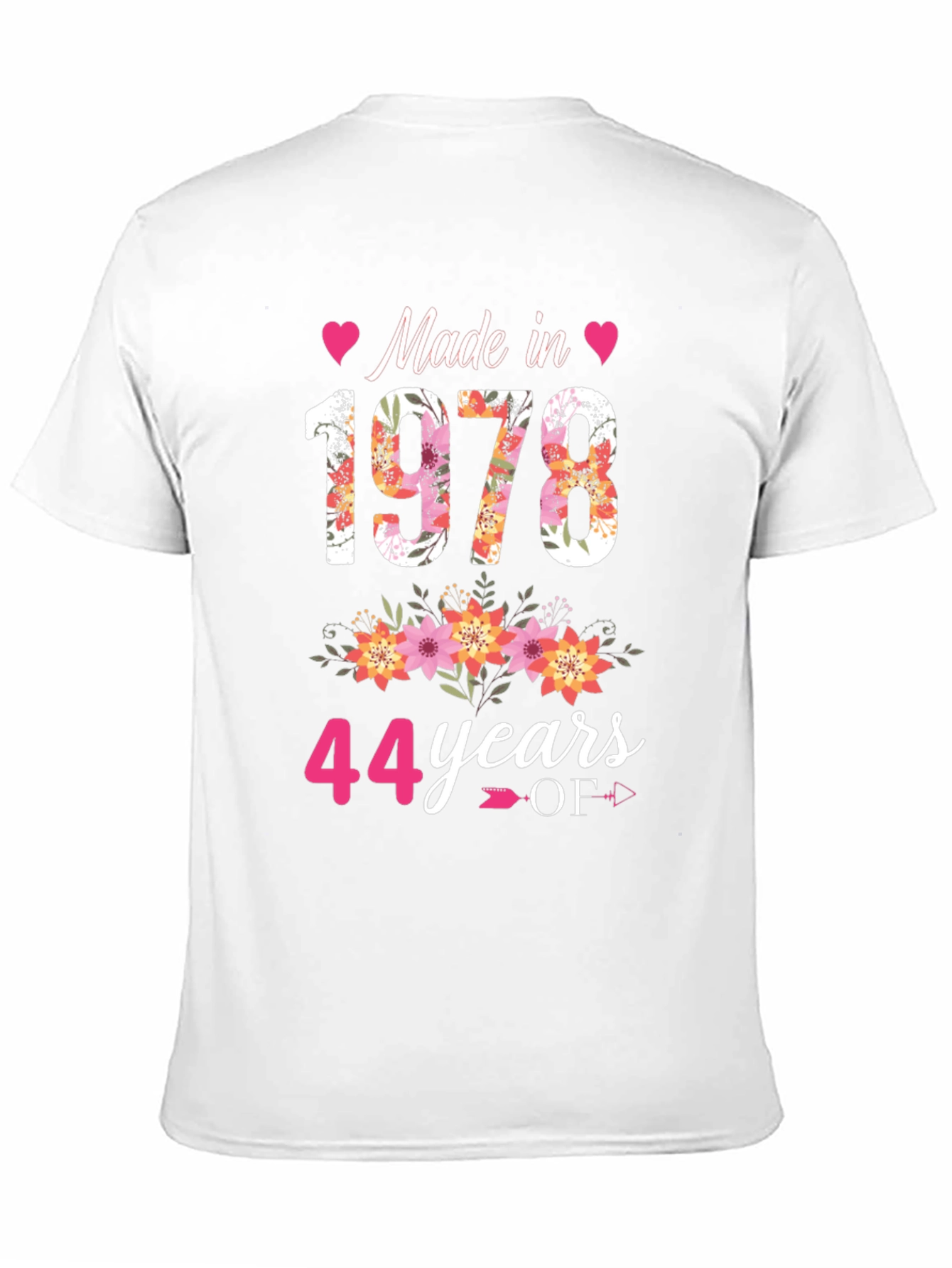Made in 1978 - 44 Years Birthday T-Shirt