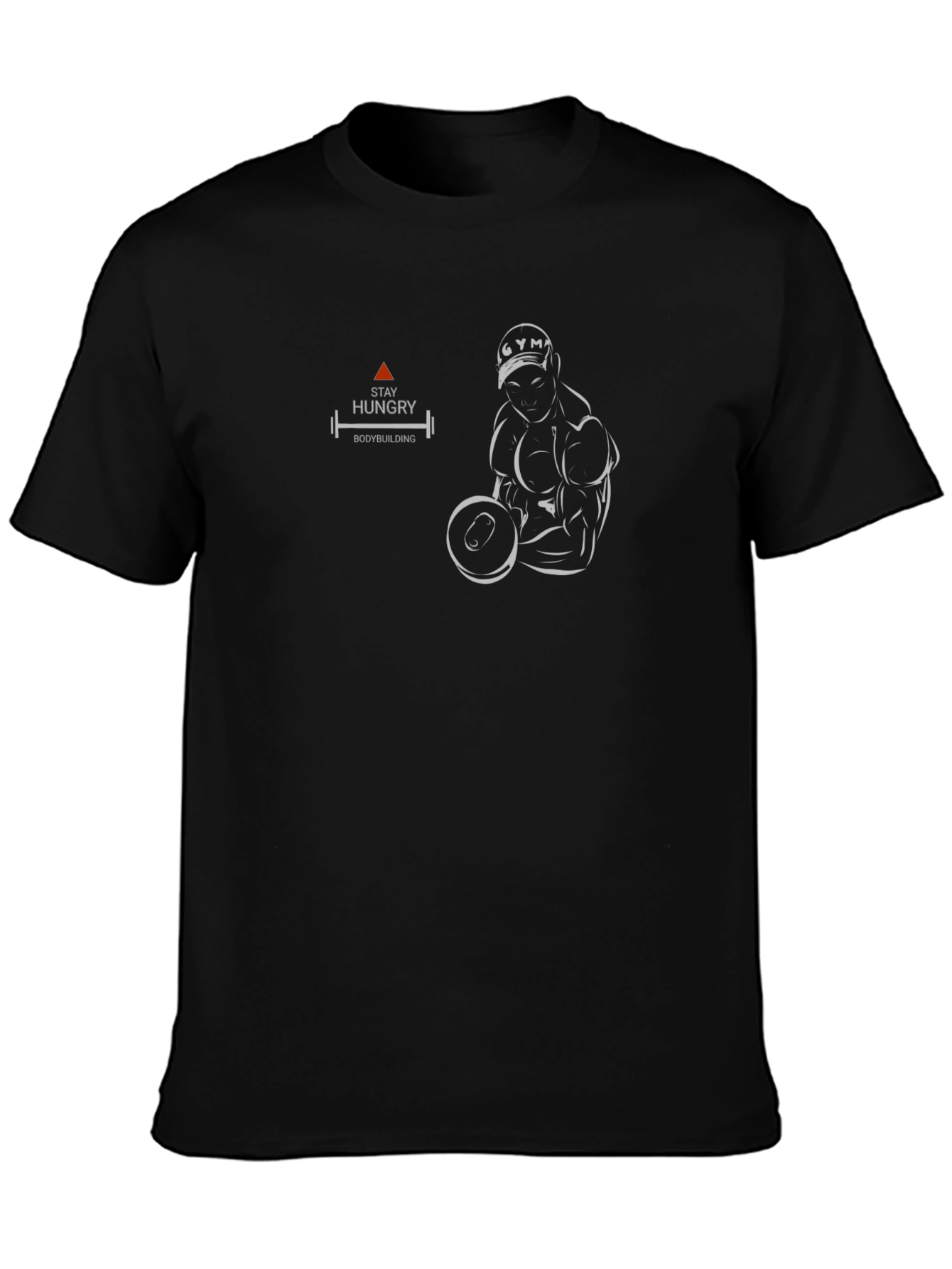 Stay Hungry Bodybuilding Gym T-Shirt
