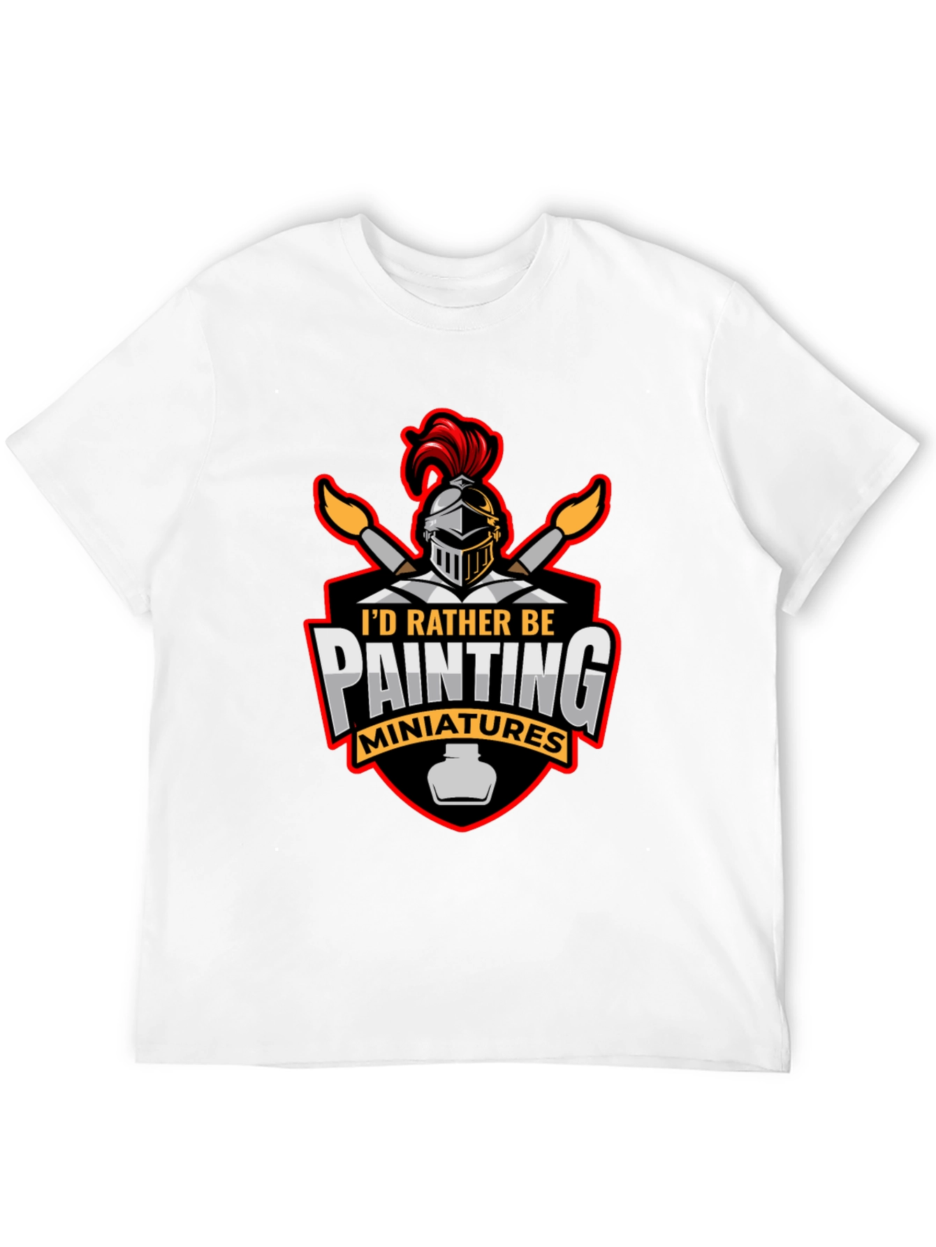 Miniature Painting Hobbyist T-Shirt - Black
