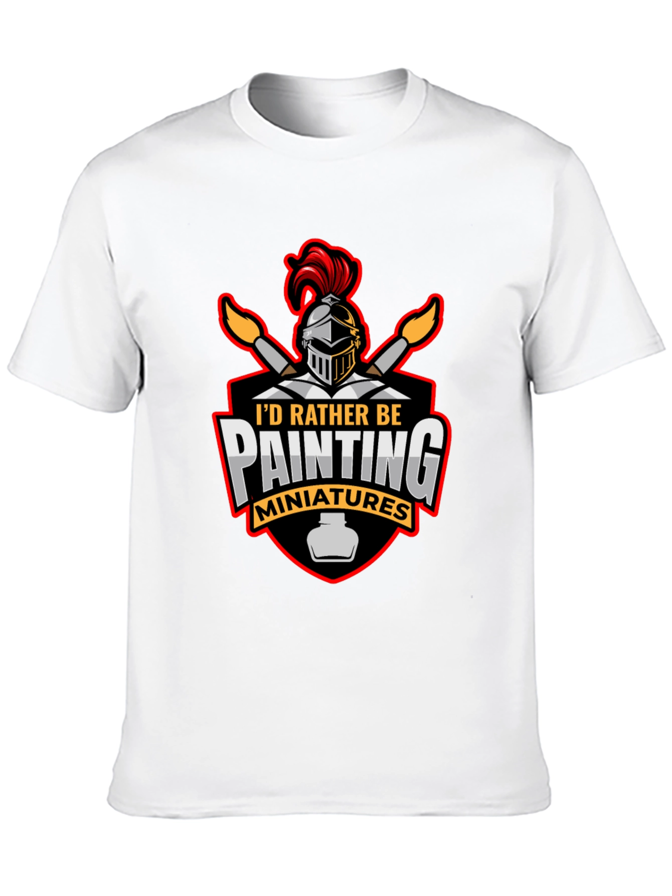 Miniature Painting Hobbyist T-Shirt - Black