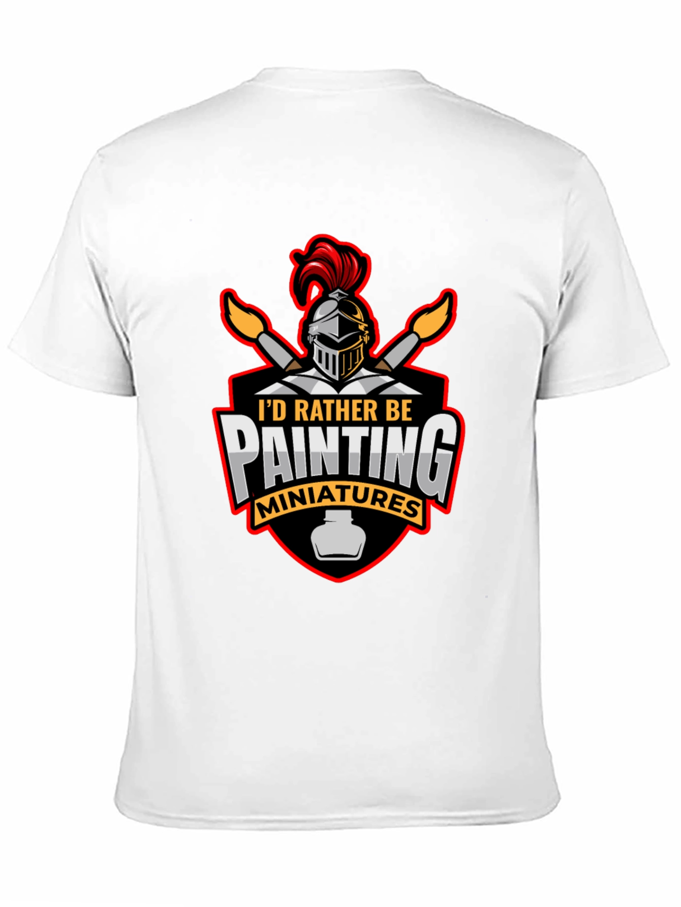 Miniature Painting Hobbyist T-Shirt - Black