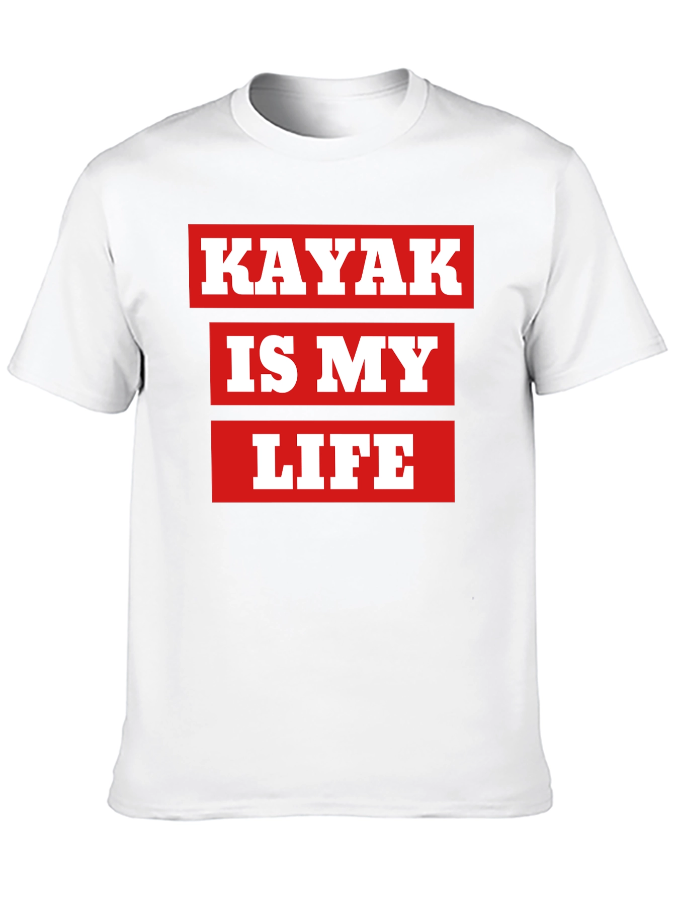 Kayak Is My Life T-Shirt - Bold Graphic Tee