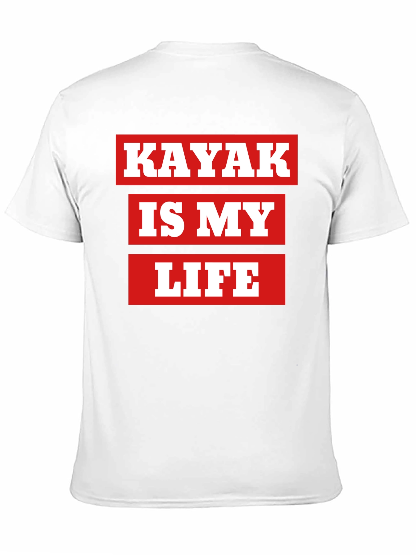 Kayak Is My Life T-Shirt - Bold Graphic Tee