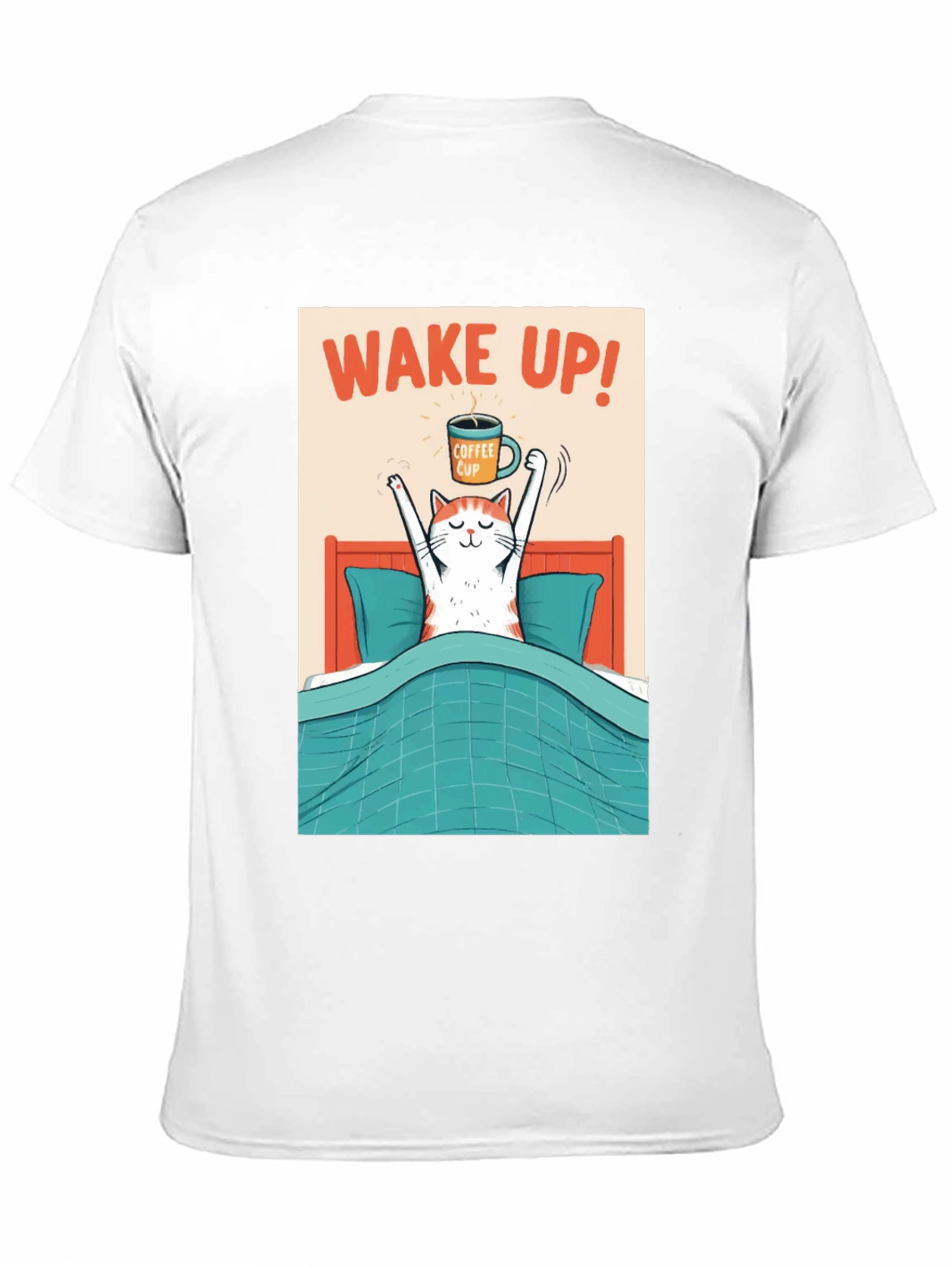 Wake Up Coffee Cat T-Shirt