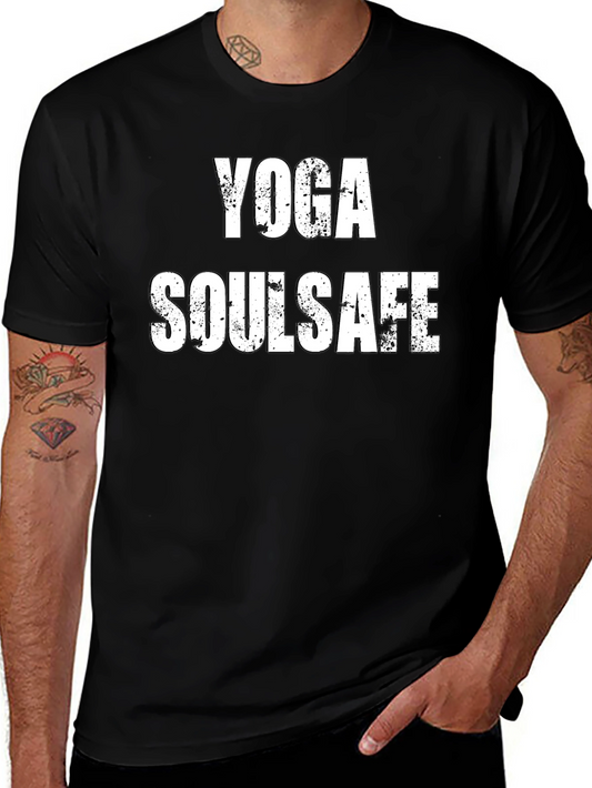 Yoga Soul Safe Graphic Tee - Black T-Shirt