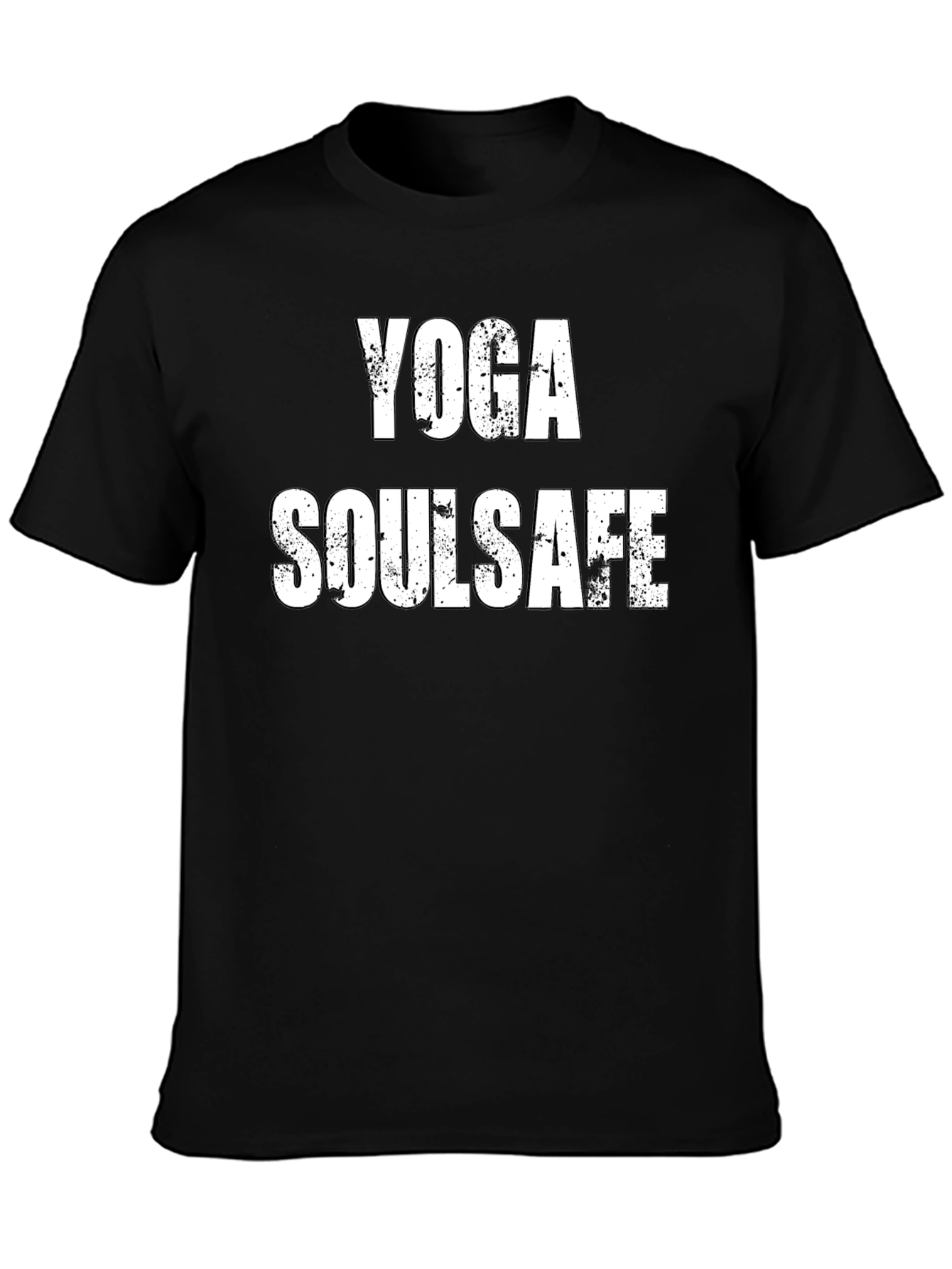 Yoga Soul Safe Graphic Tee - Black T-Shirt