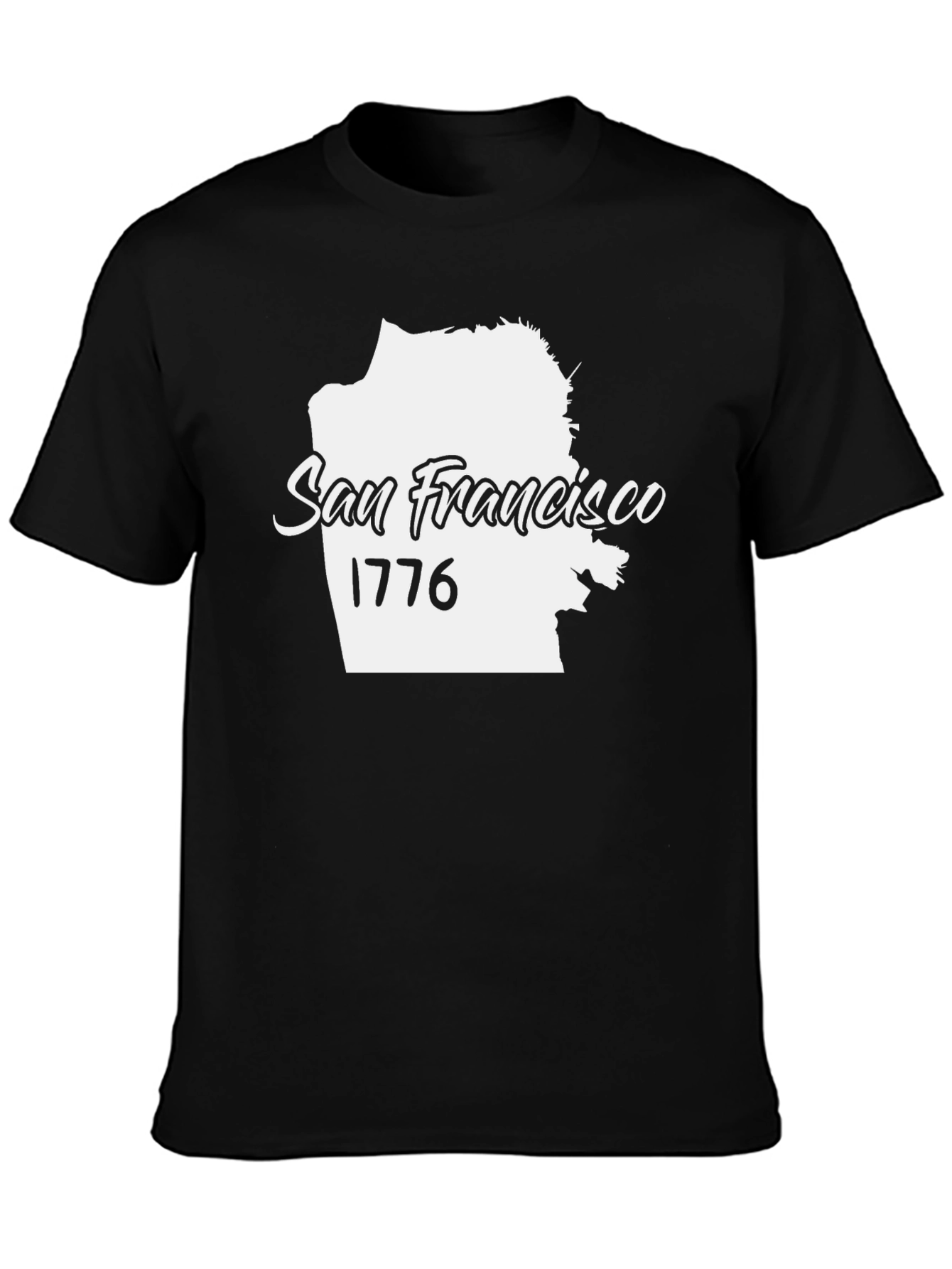 San Francisco 1776 Black T-Shirt