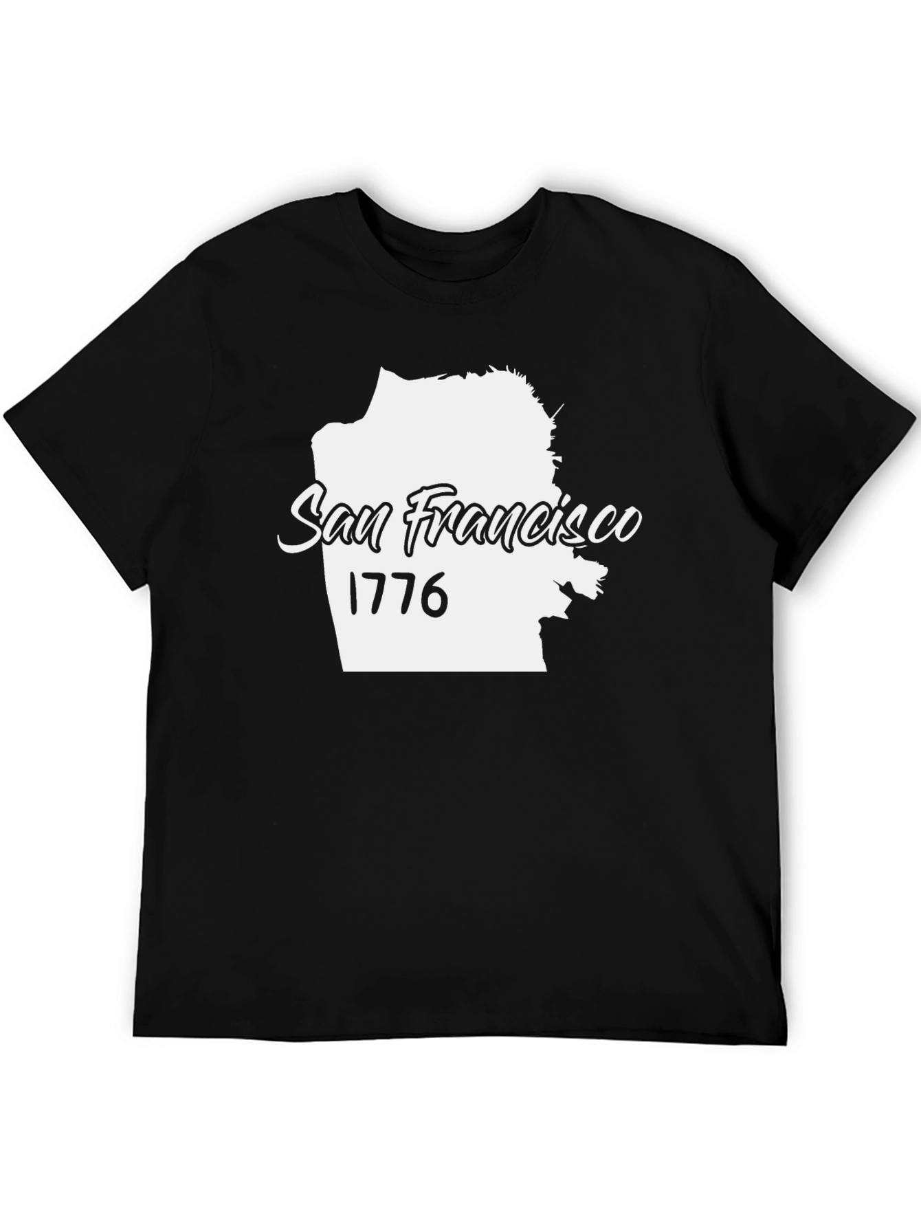 San Francisco 1776 Black T-Shirt