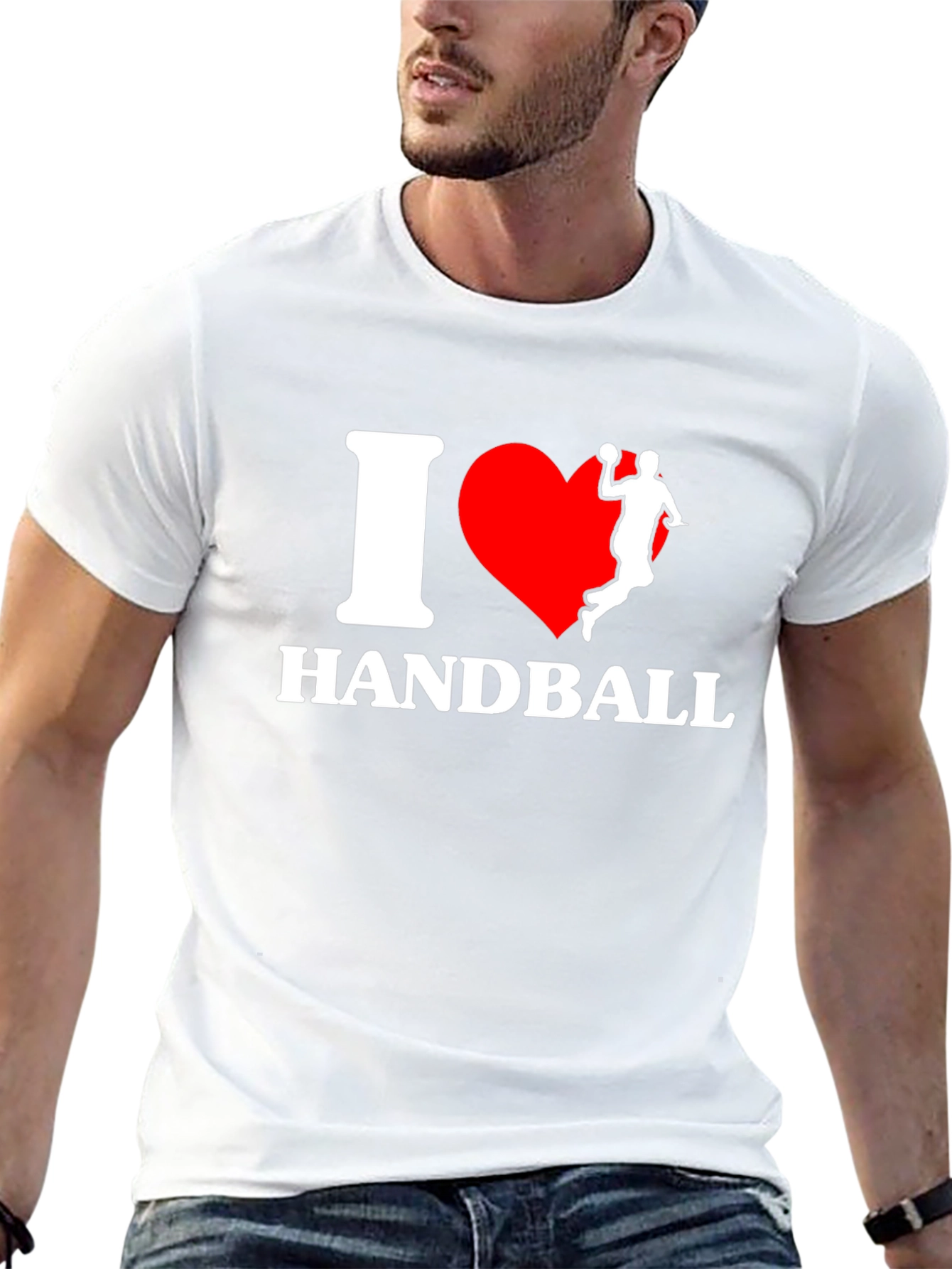 I Heart Handball Graphic T-Shirt