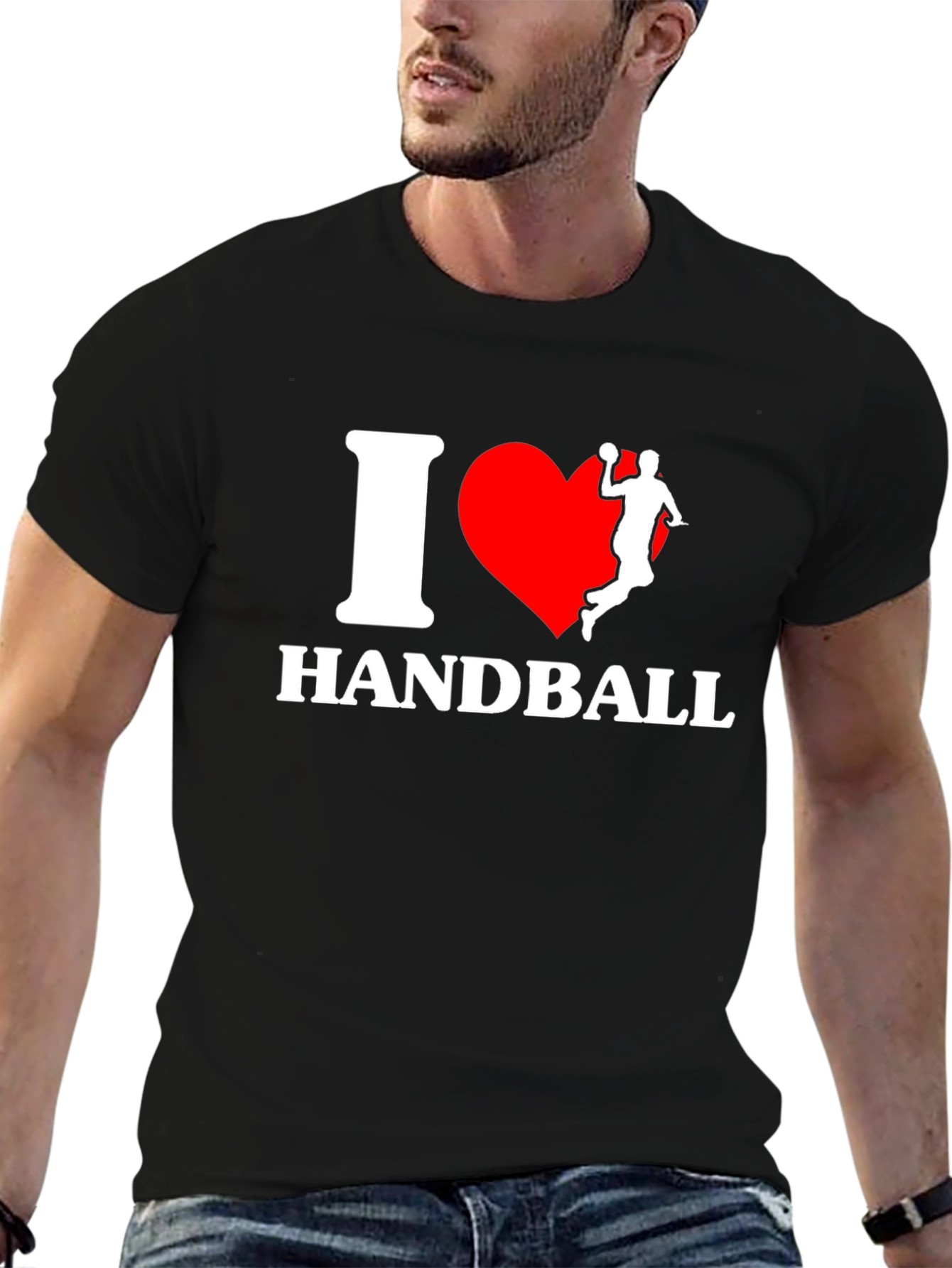 I Heart Handball Graphic T-Shirt