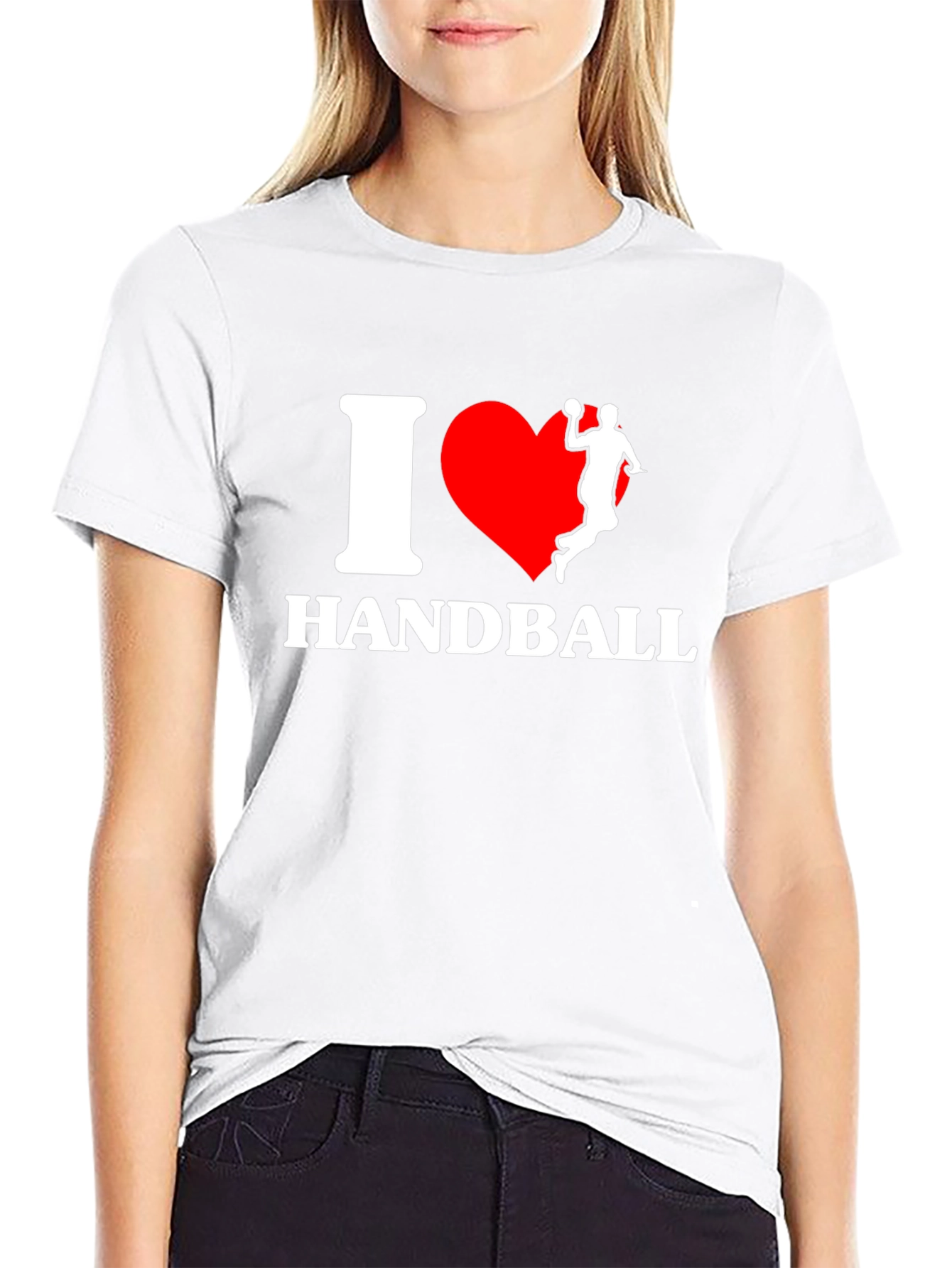 I Heart Handball Graphic T-Shirt