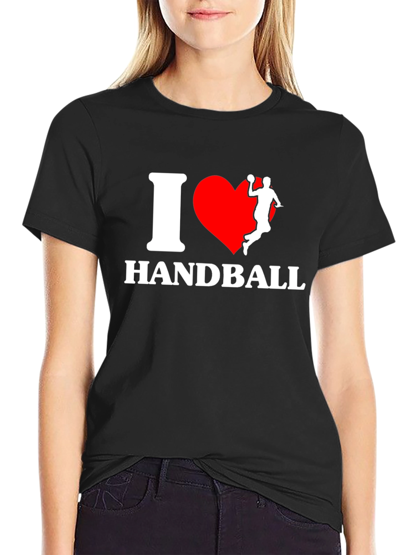 I Heart Handball Graphic T-Shirt