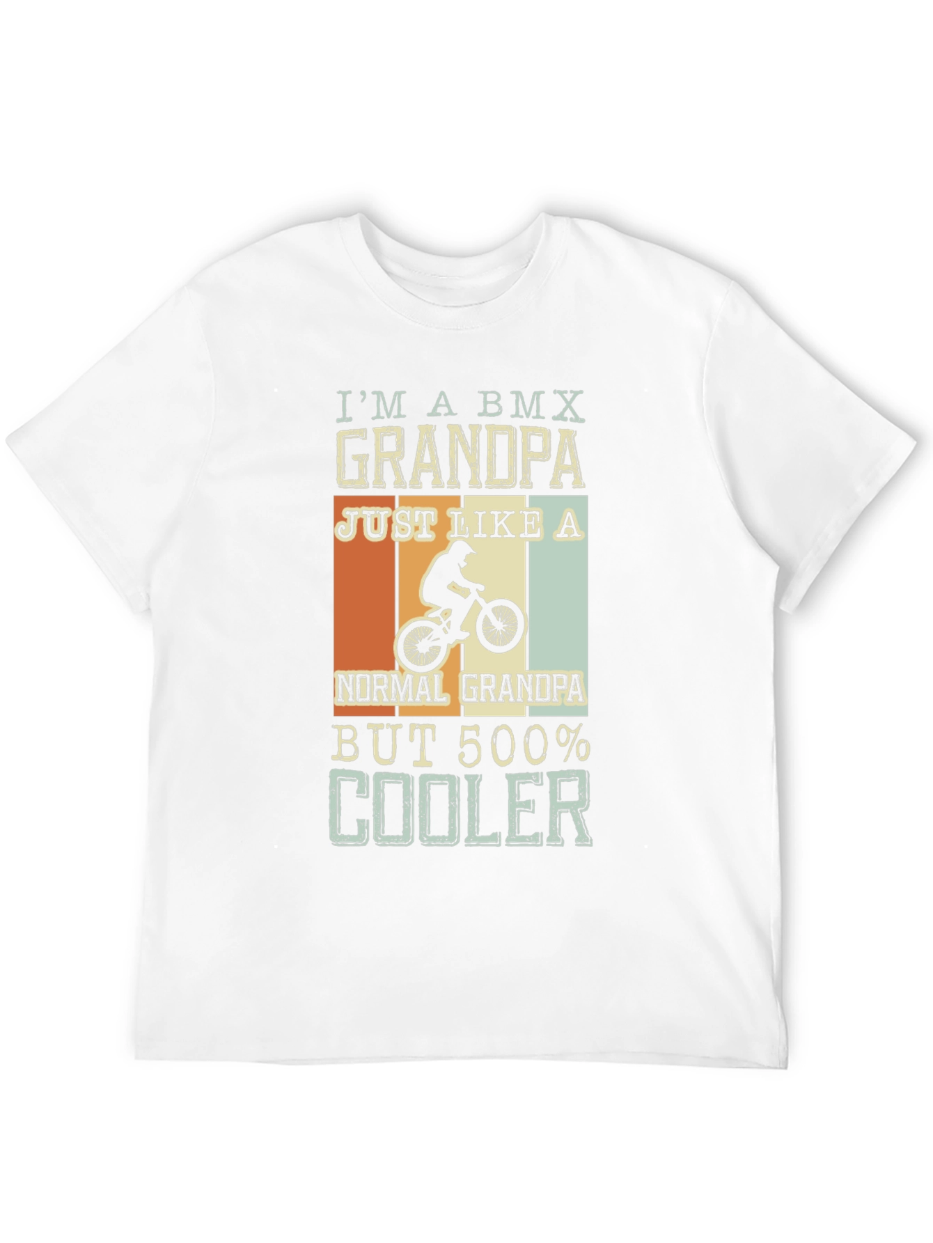 BMX Grandpa T-Shirt - Cool Grandpa Tee