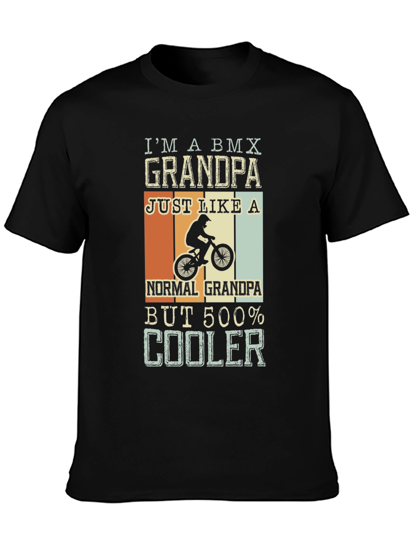 BMX Grandpa T-Shirt - Cool Grandpa Tee