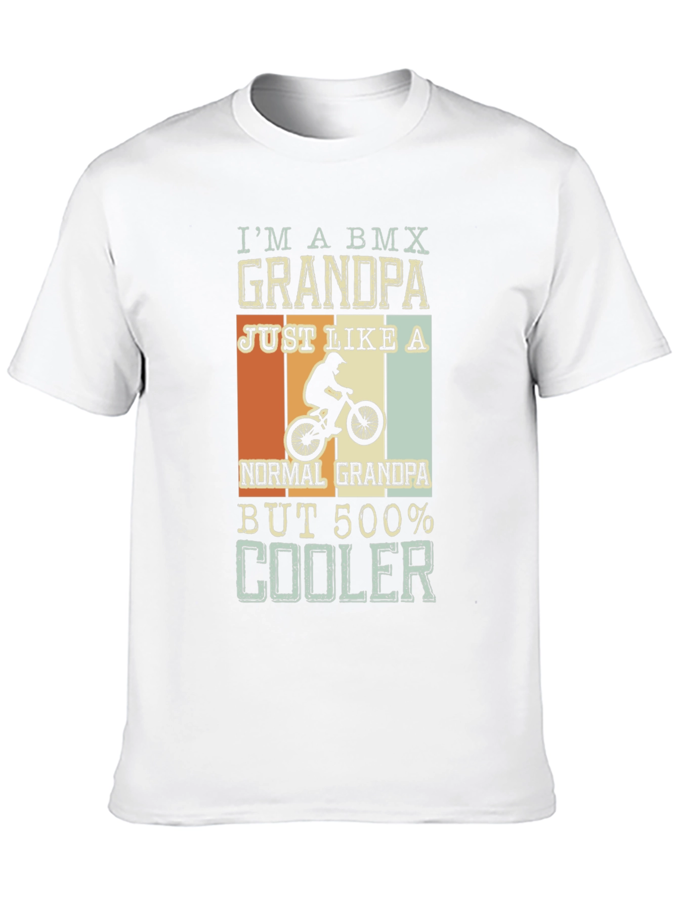 BMX Grandpa T-Shirt - Cool Grandpa Tee
