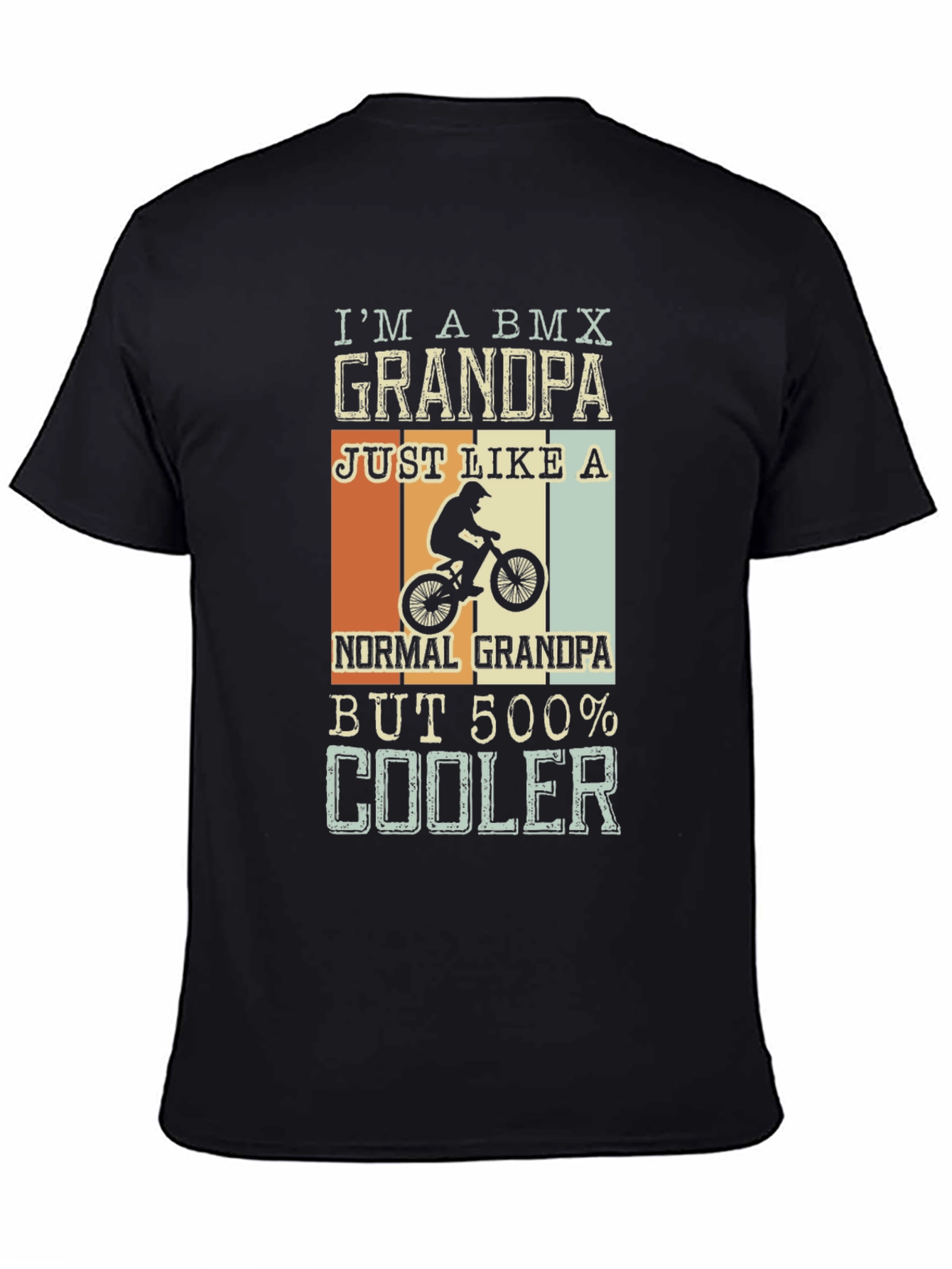 BMX Grandpa T-Shirt - Cool Grandpa Tee