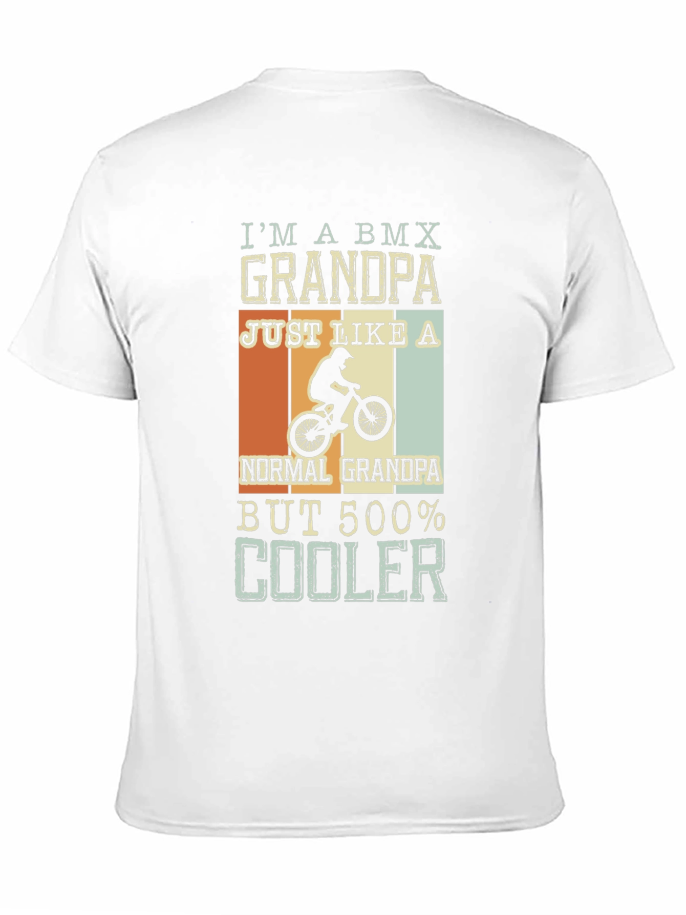 BMX Grandpa T-Shirt - Cool Grandpa Tee