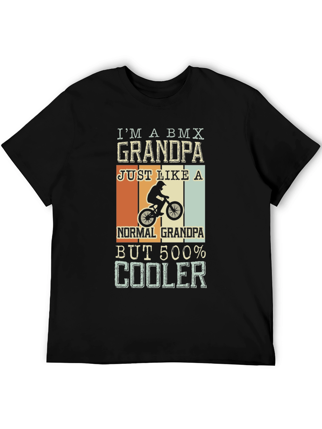 BMX Grandpa T-Shirt - Cool Grandpa Tee