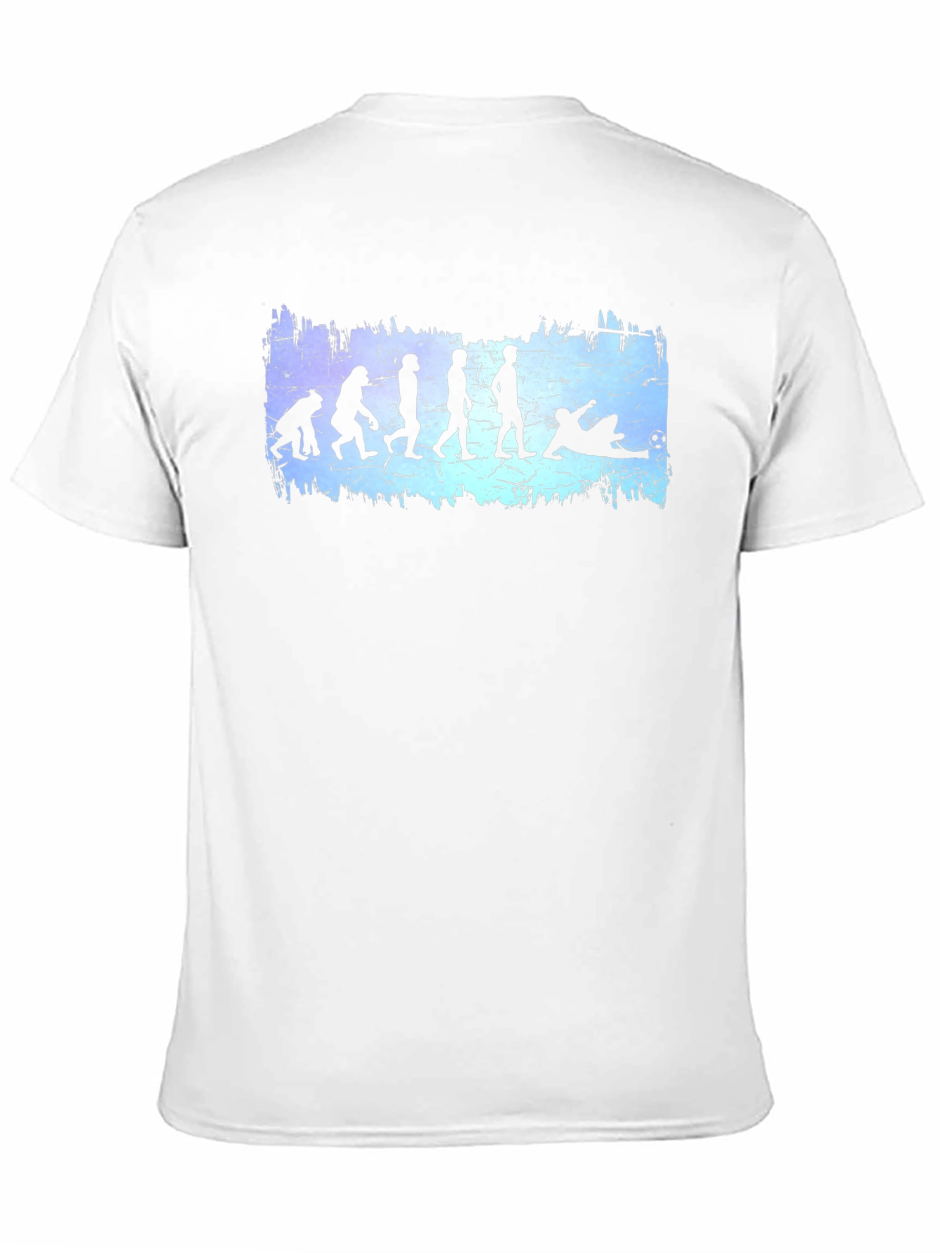 Soccer Evolution Graphic Tee - Black Cotton T-Shirt