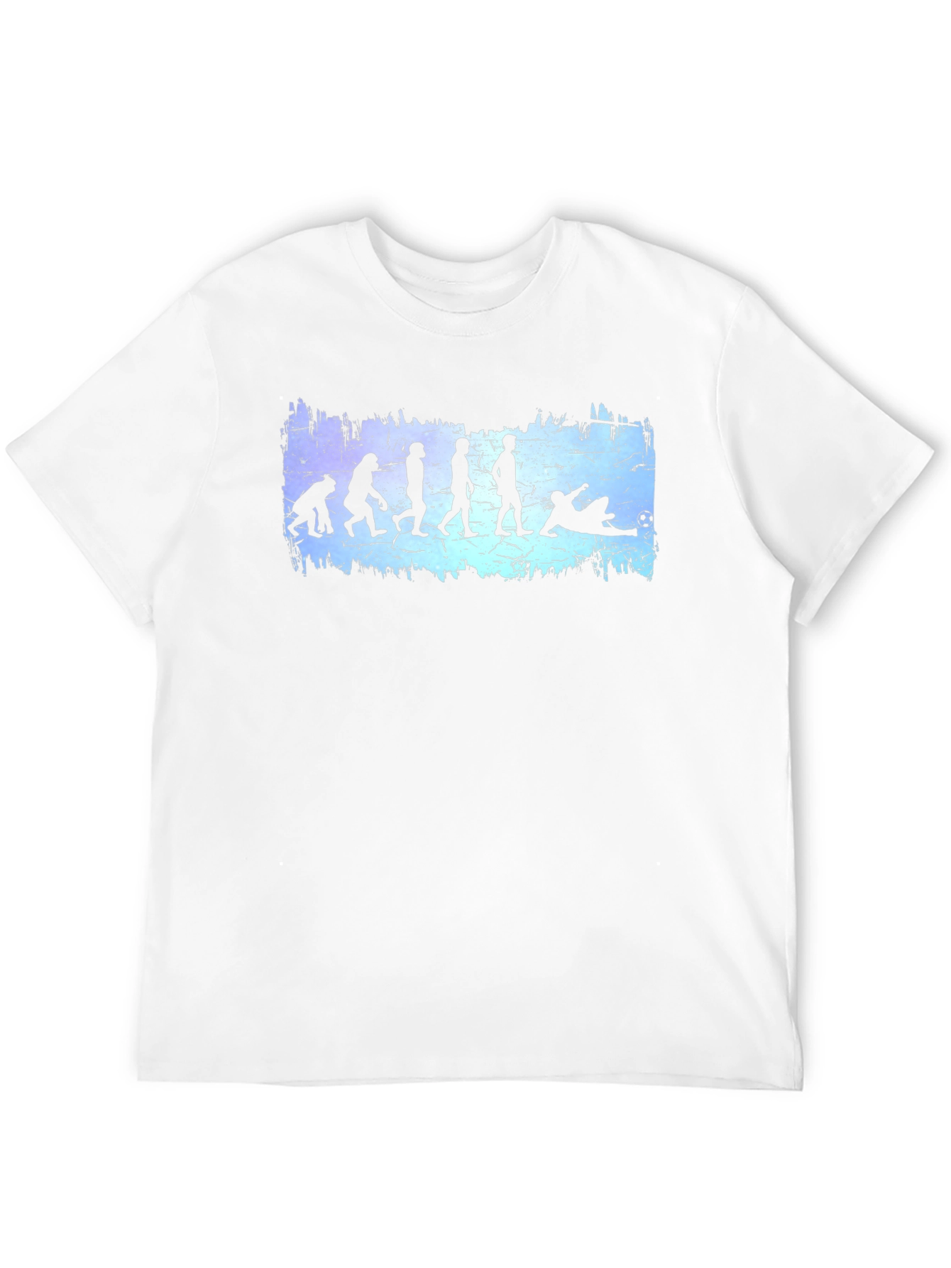 Soccer Evolution Graphic Tee - Black Cotton T-Shirt