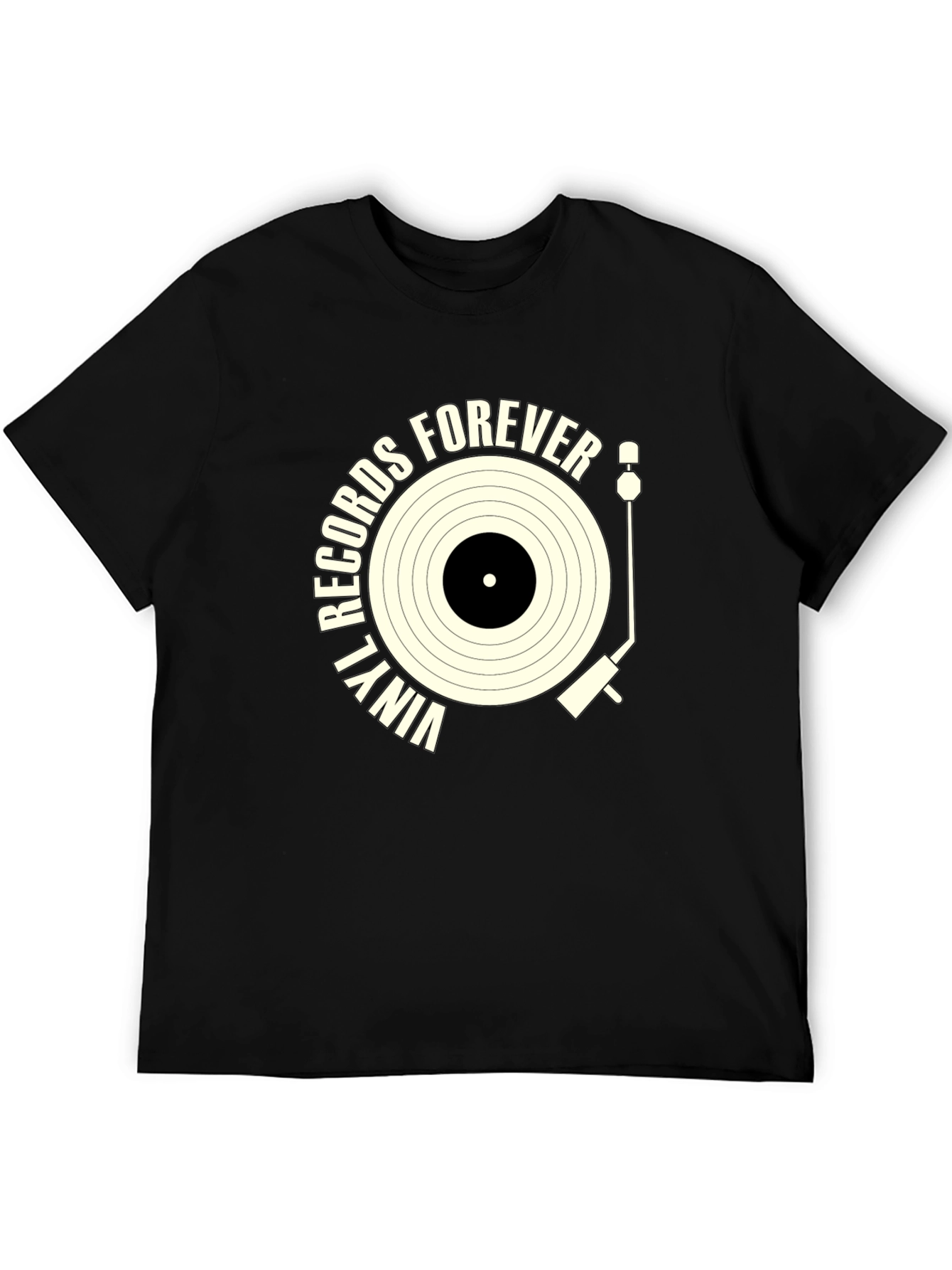 Vinyl Records Forever Graphic Tee