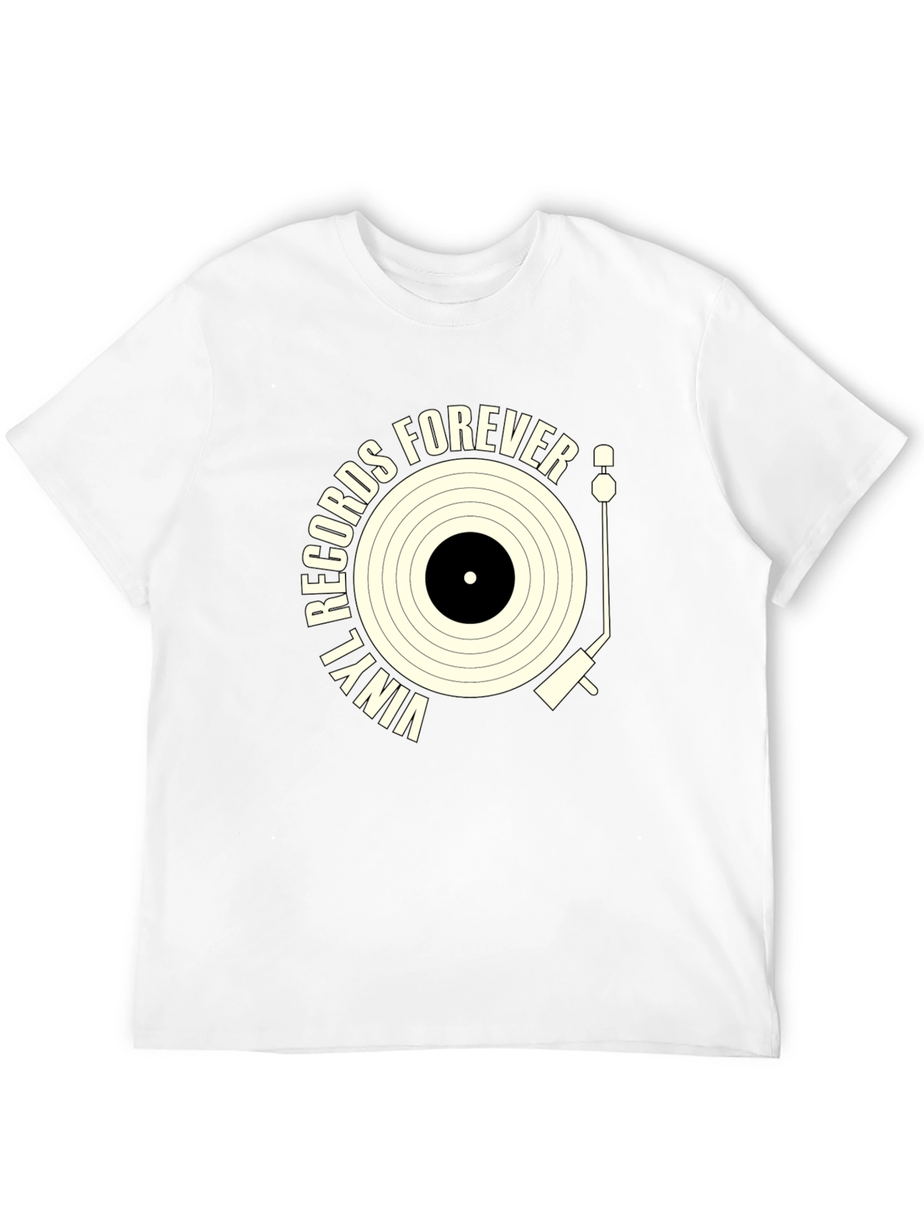 Vinyl Records Forever Graphic Tee
