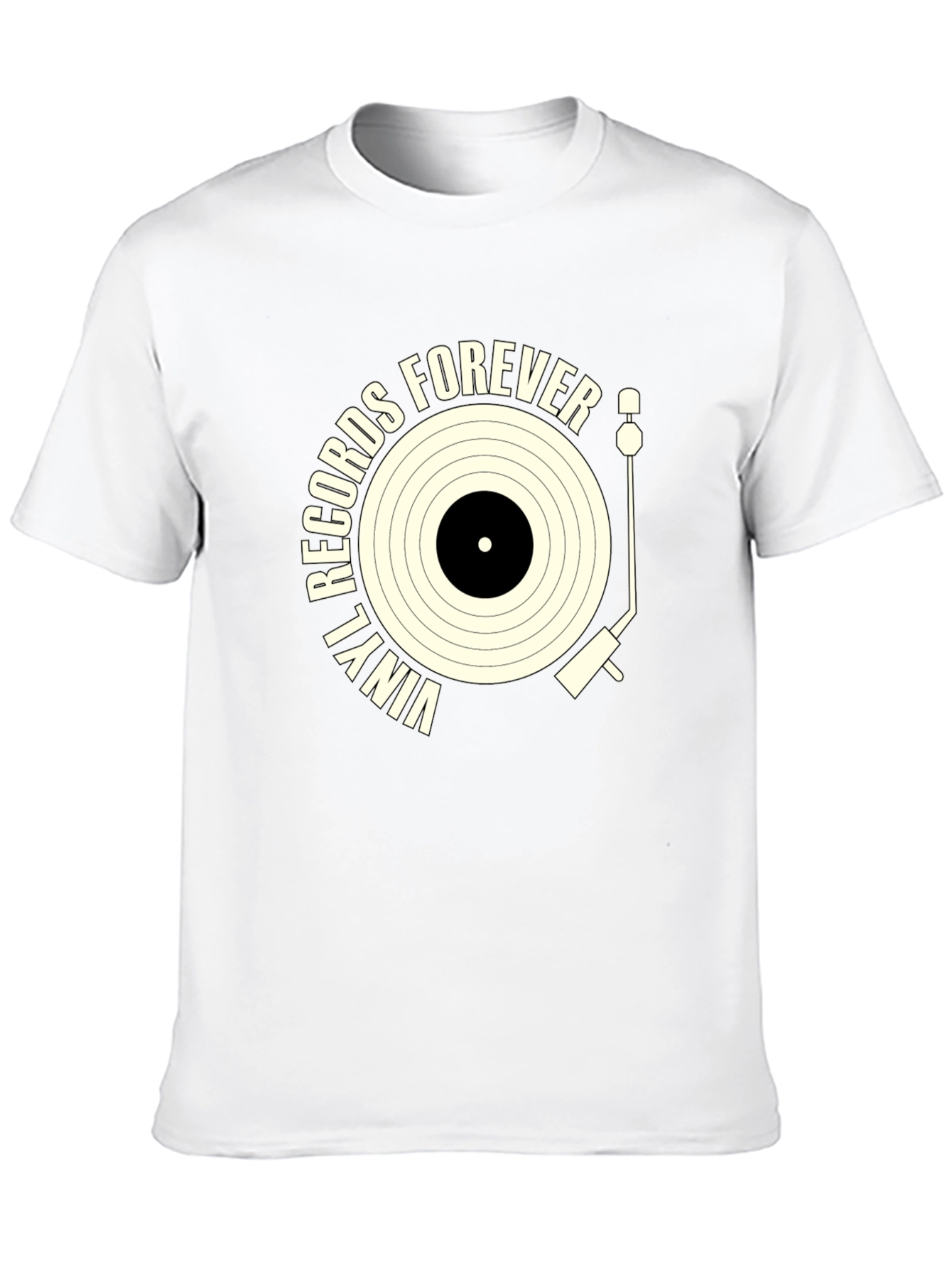 Vinyl Records Forever Graphic Tee