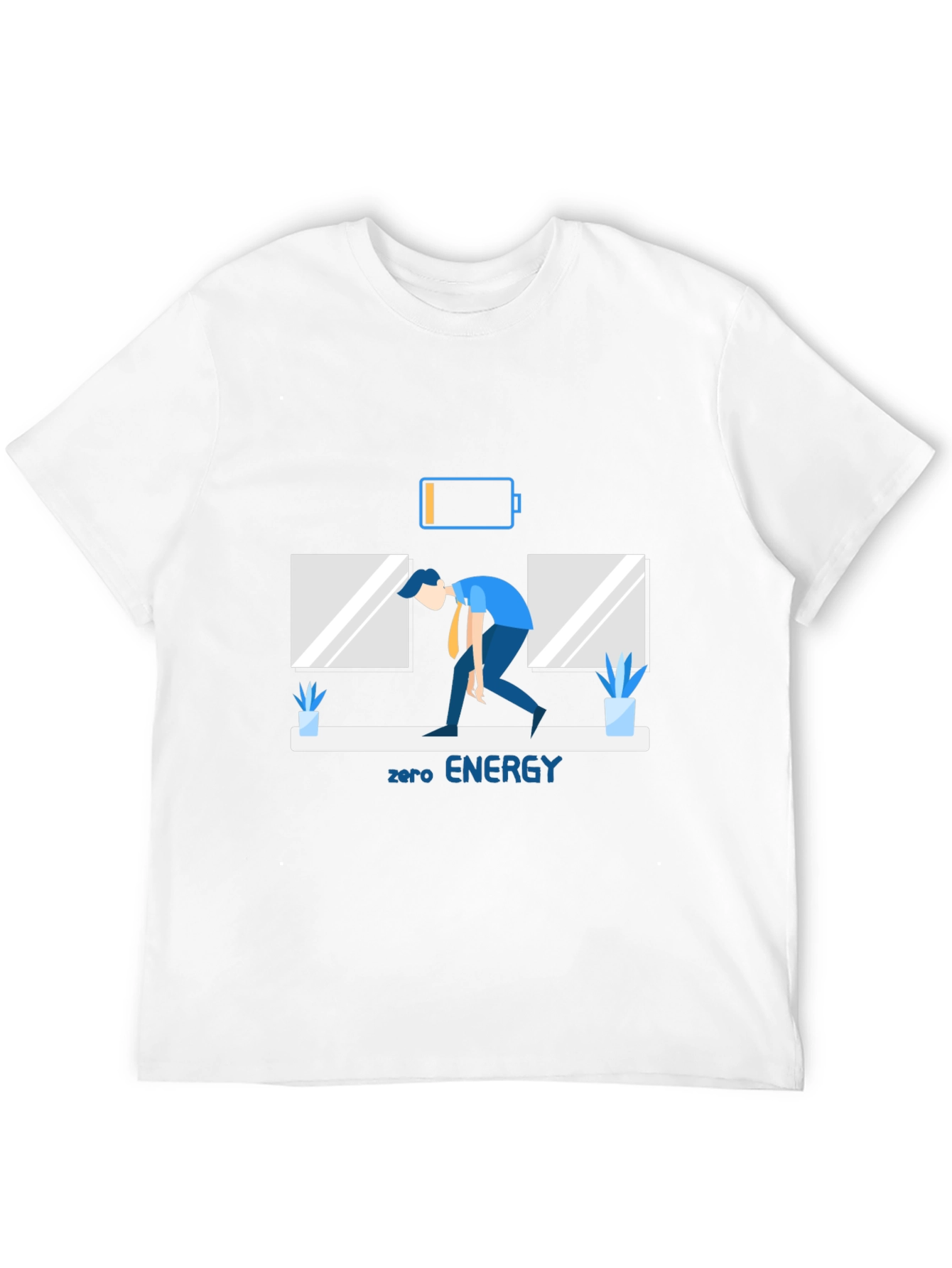 Zero Energy Graphic Tee - Black Casual Wear