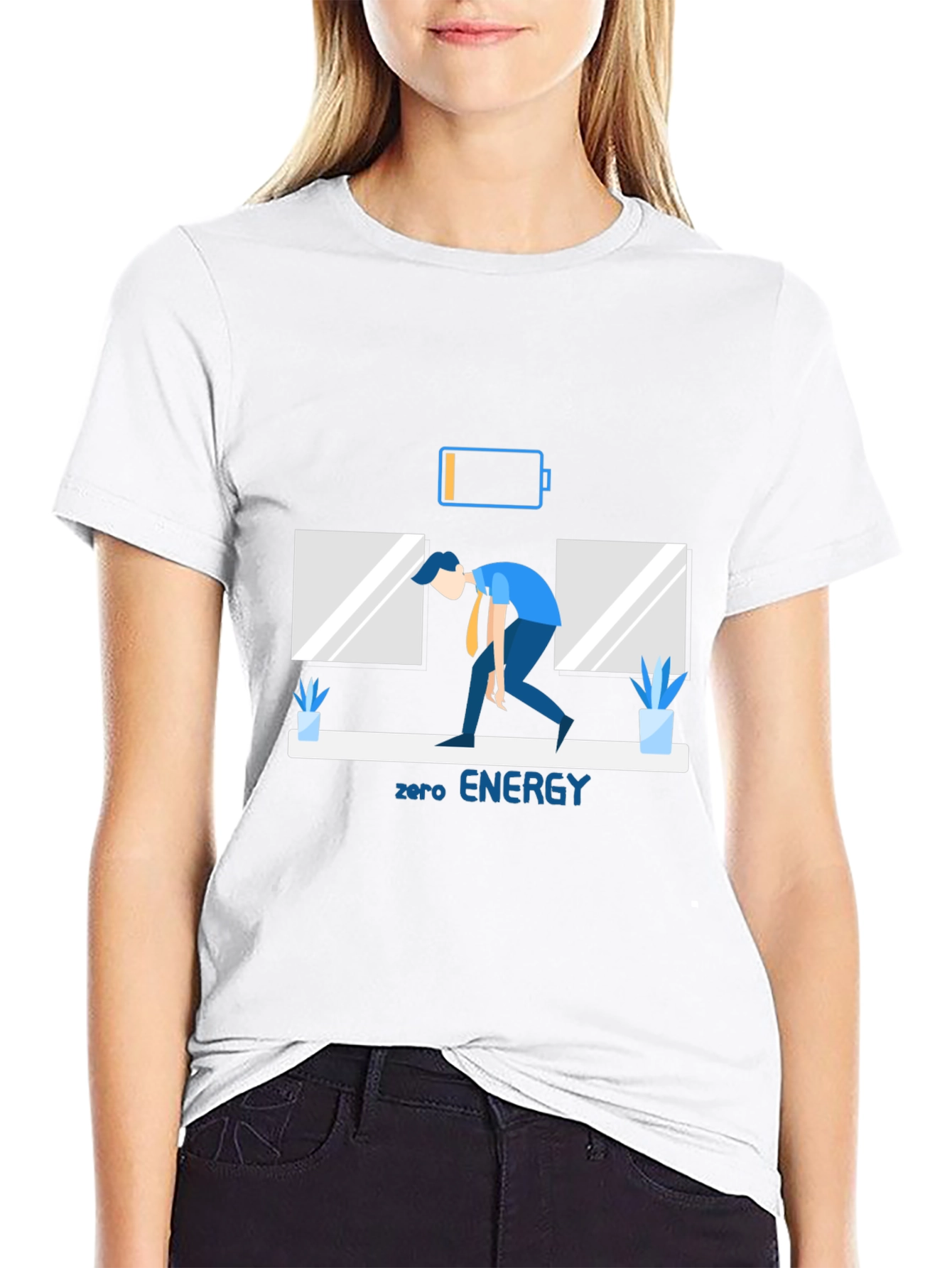 Zero Energy Graphic Tee - Black Casual Wear