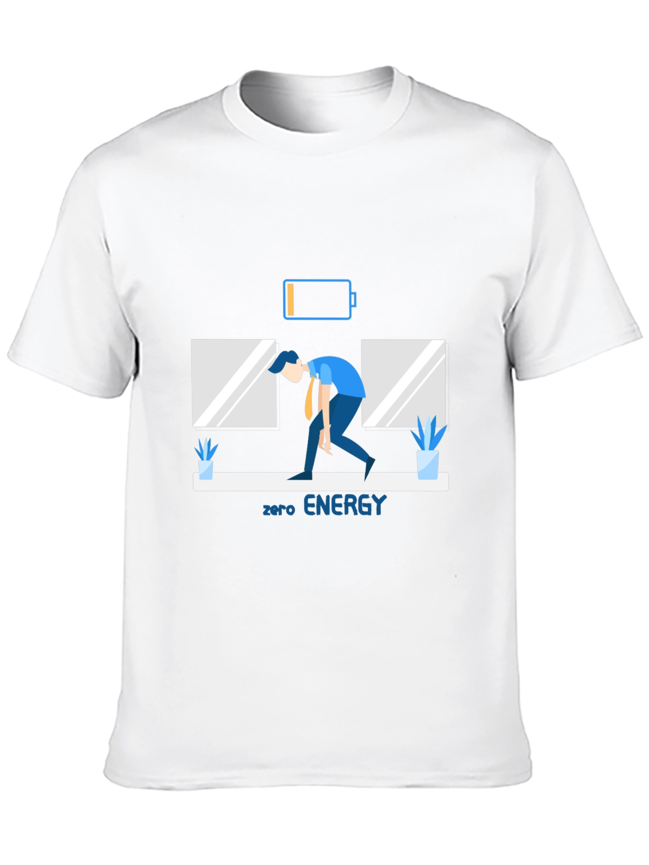 Zero Energy Graphic Tee - Black Casual Wear
