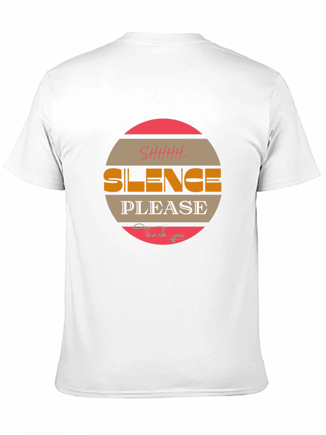 Silence Please Graphic T-Shirt