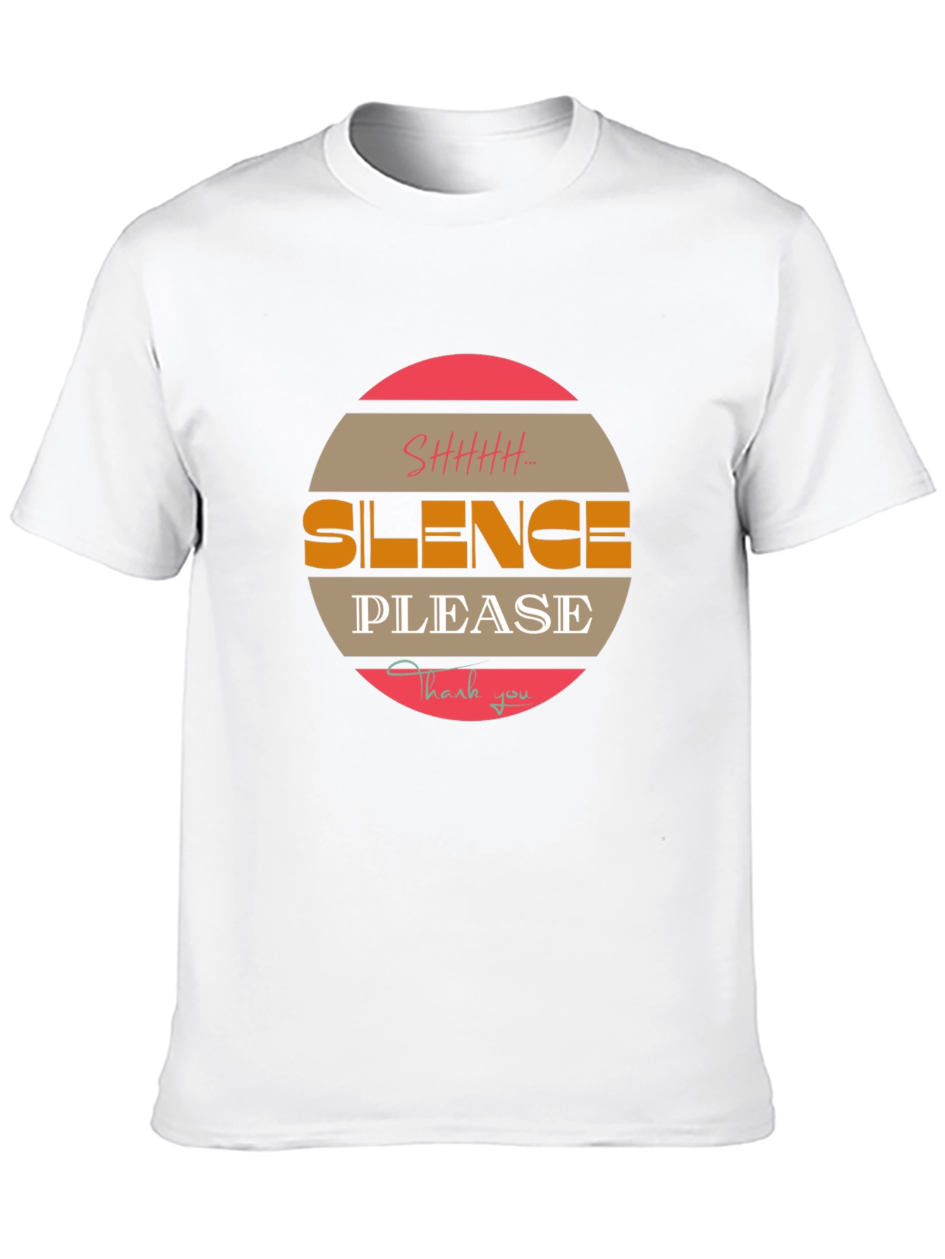 Silence Please Graphic T-Shirt