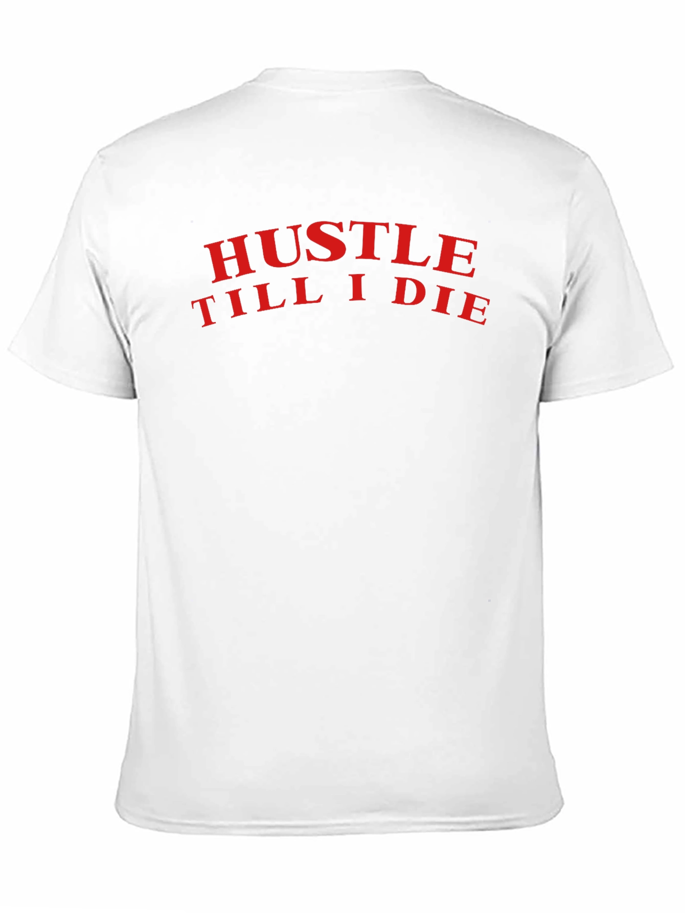 Hustle Till I Die Graphic Tee - Black