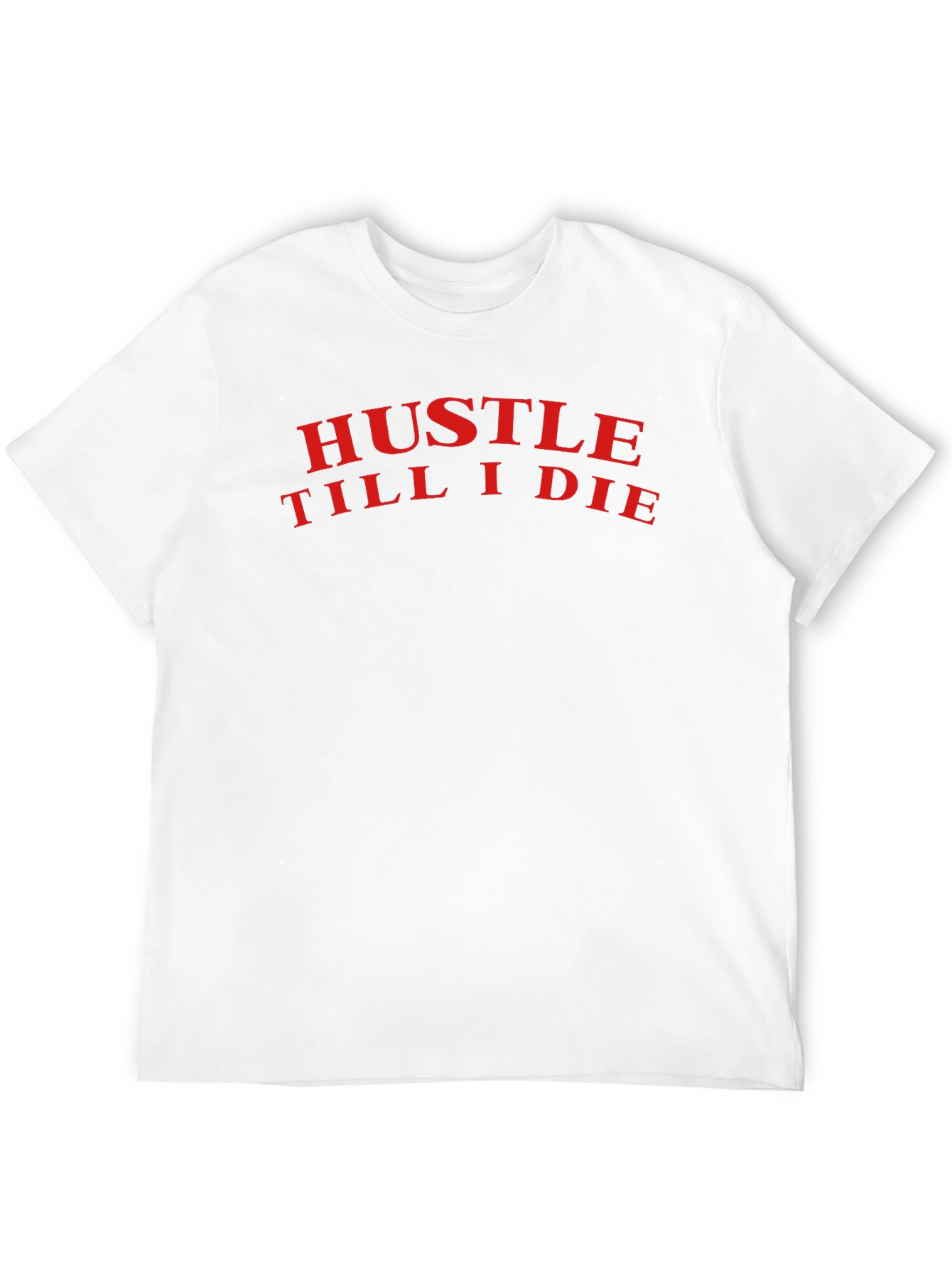 Hustle Till I Die Graphic Tee - Black
