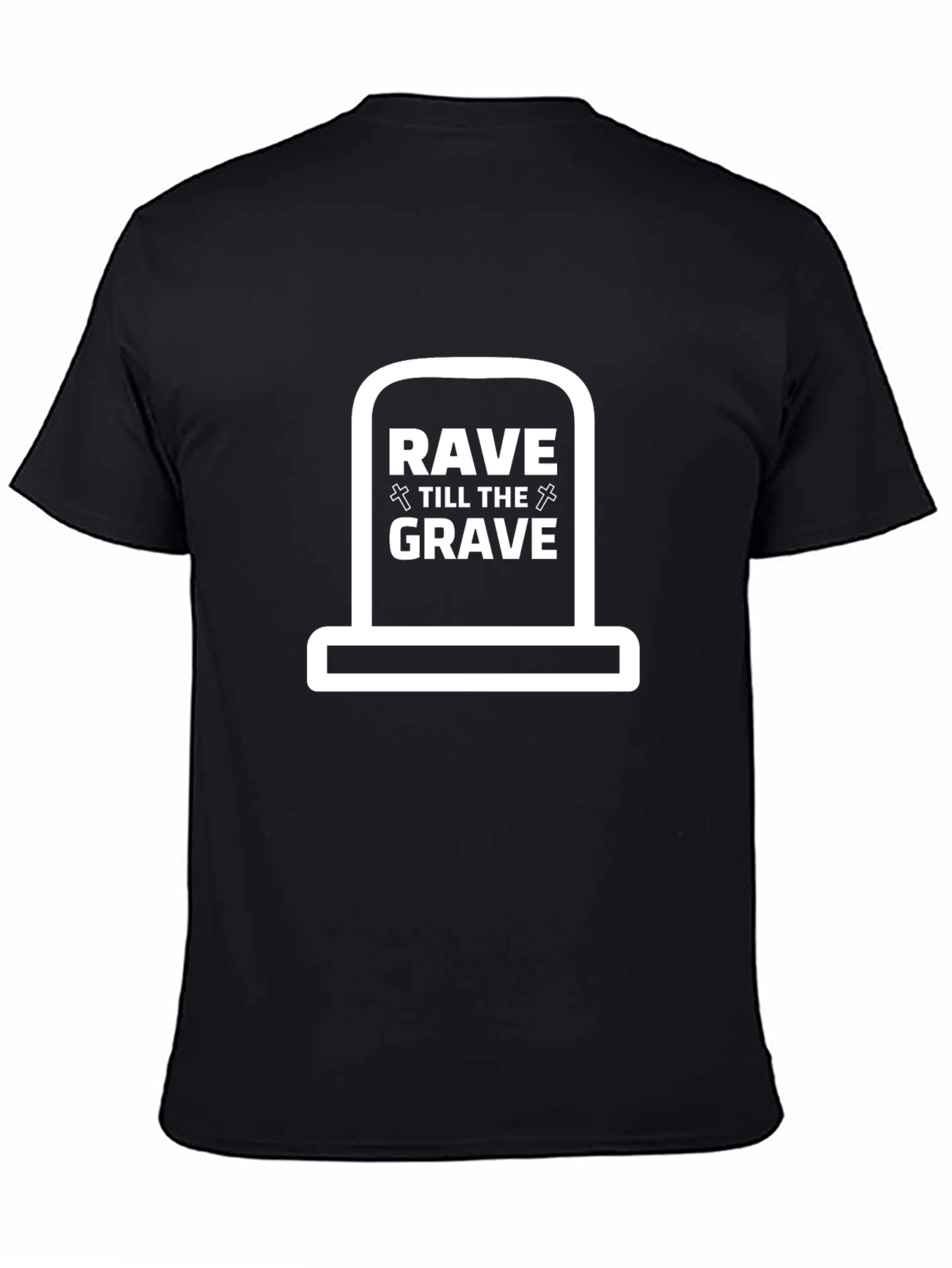 Rave Till the Grave Graphic T-Shirt