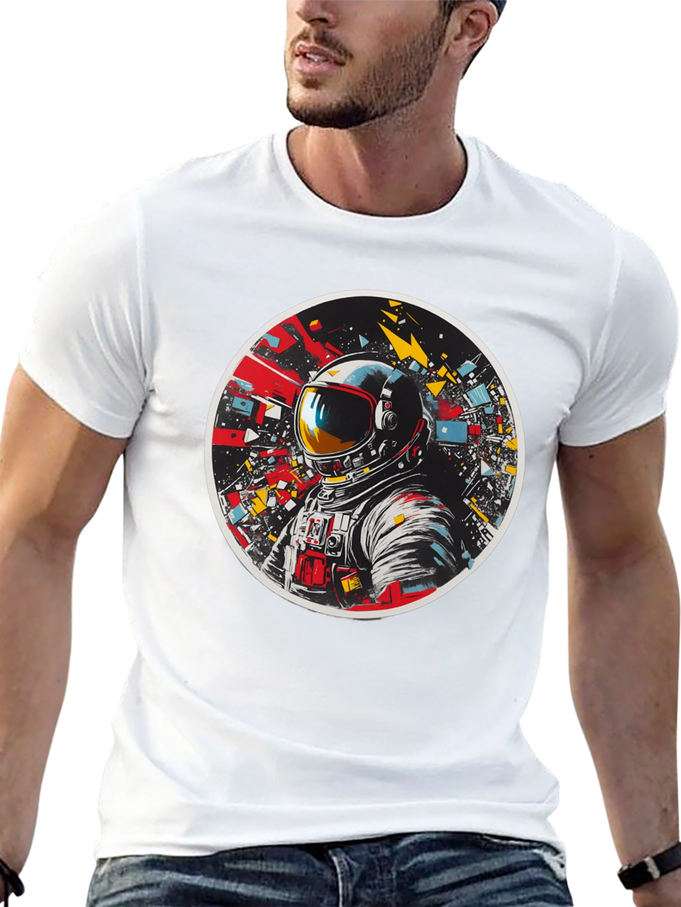 Astronaut Graphic Tee - Space Explorer T-Shirt
