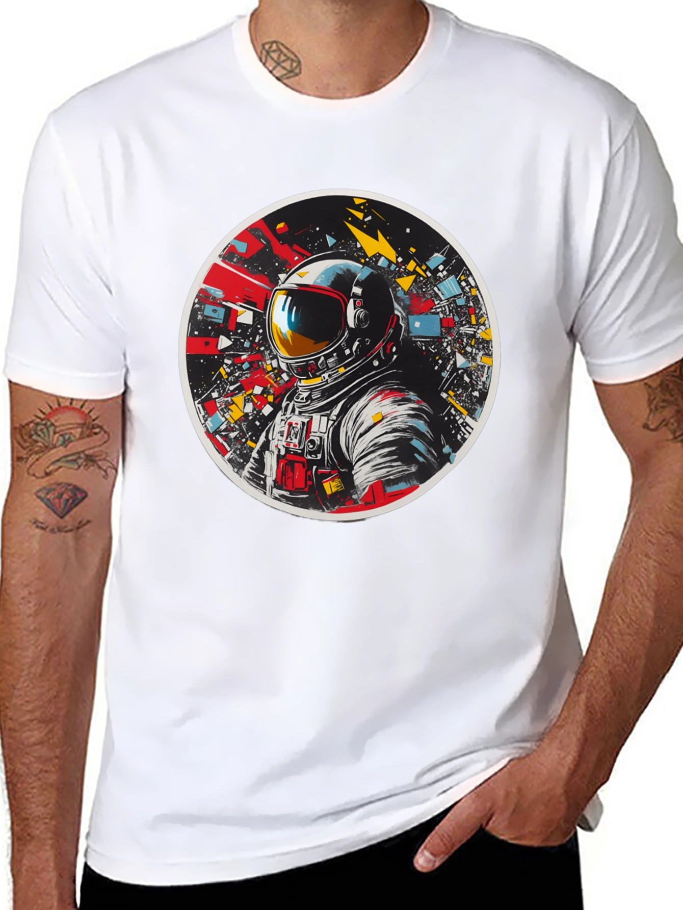 Astronaut Graphic Tee - Space Explorer T-Shirt