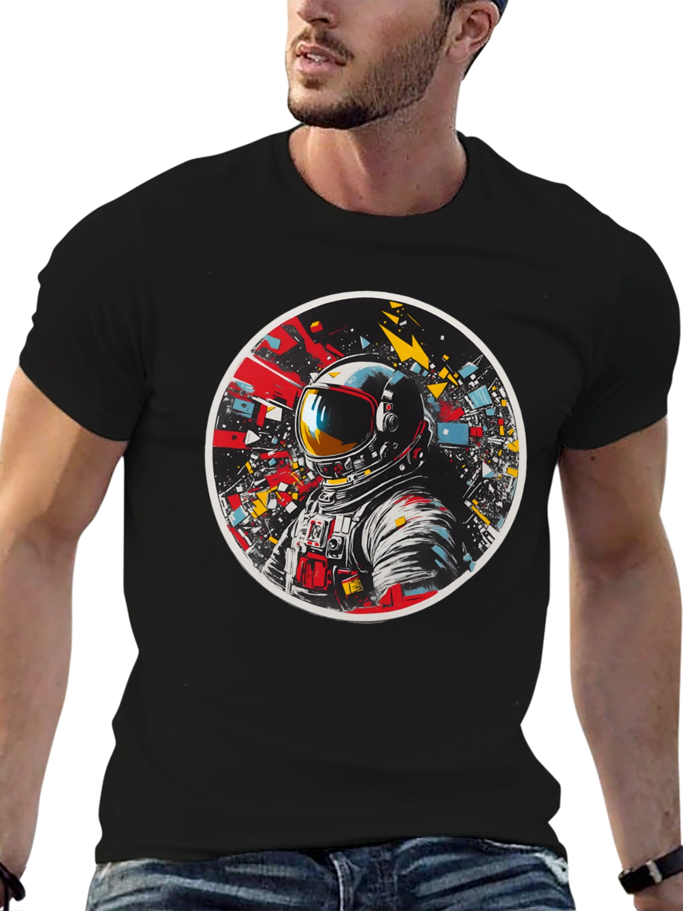 Astronaut Graphic Tee - Space Explorer T-Shirt