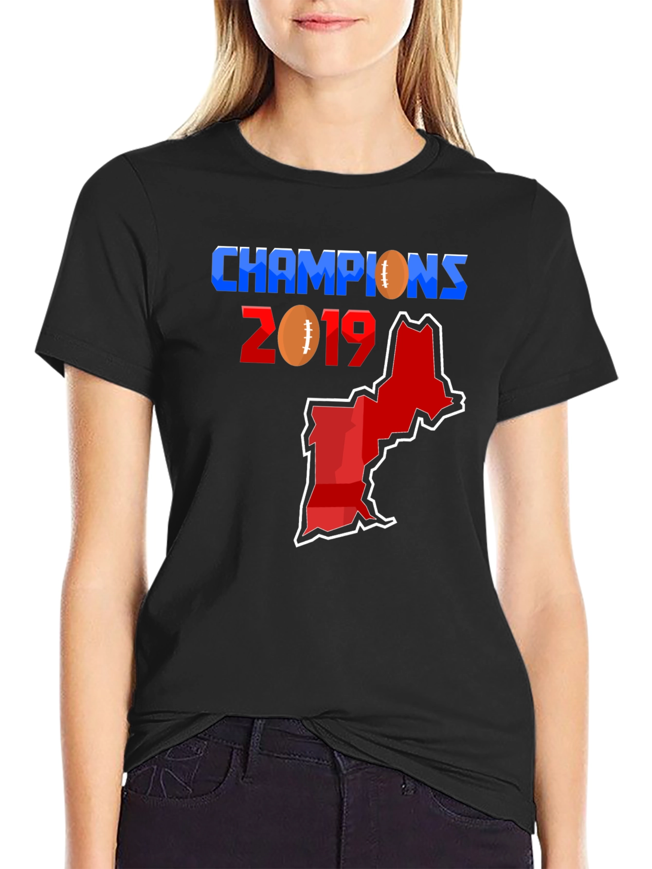 Champions 2019 Football T-Shirt