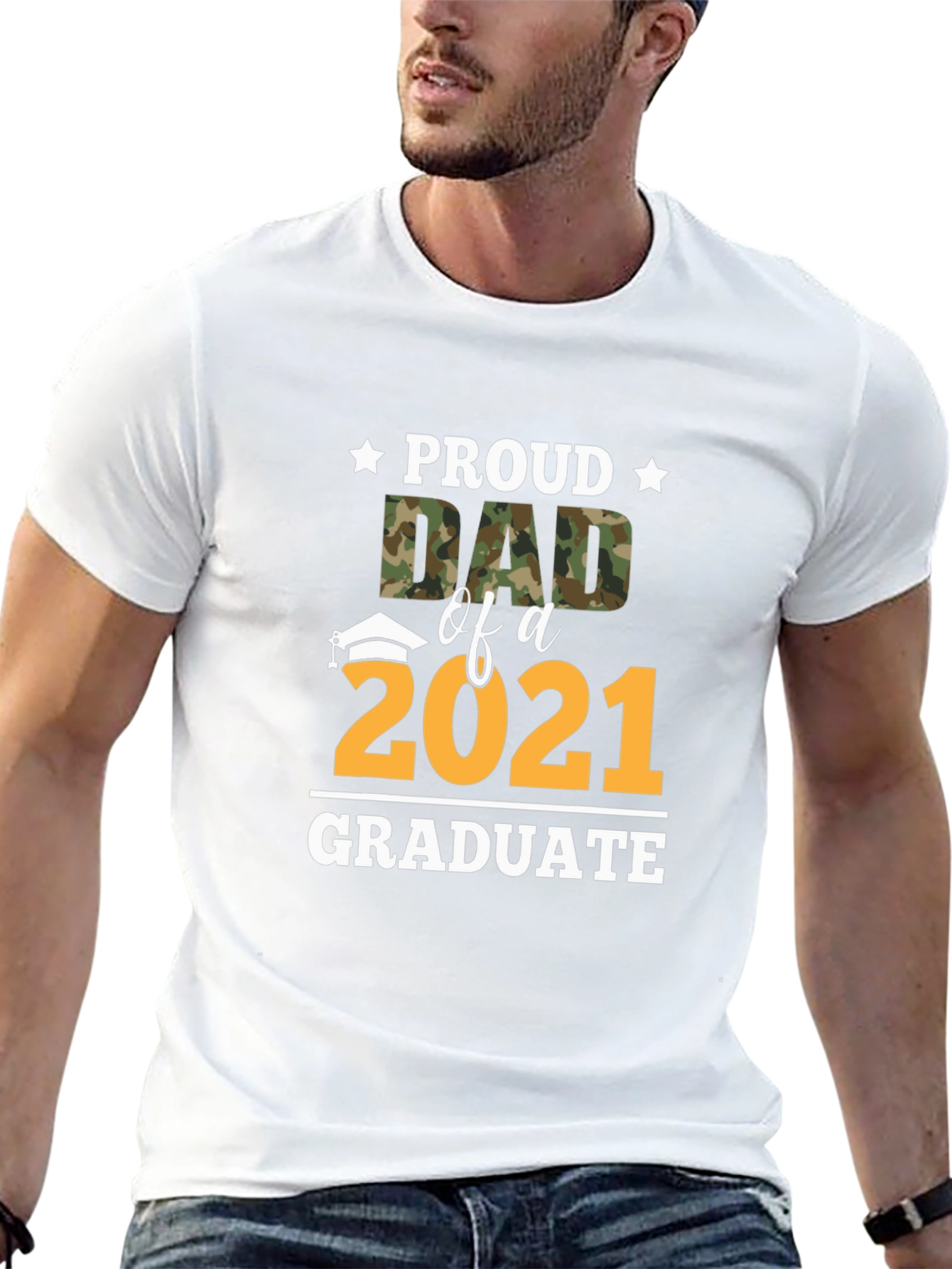 Proud Dad of a 2021 Graduate T-Shirt