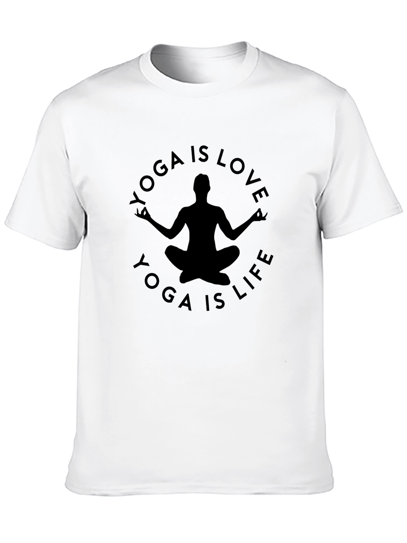 Yoga is Love Yoga is Life Graphic Tee