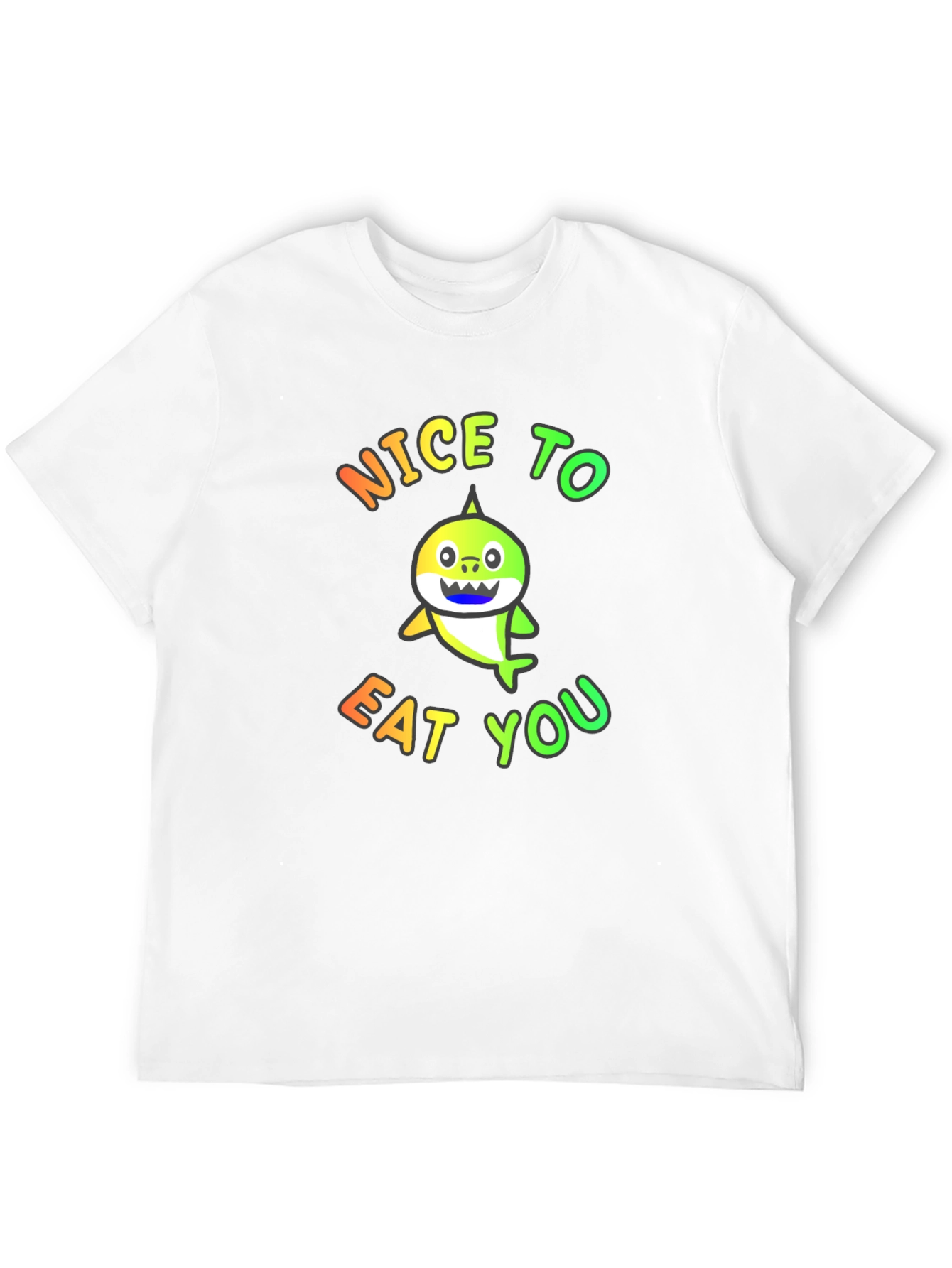 Nice to Eat You Graphic Tee - Black