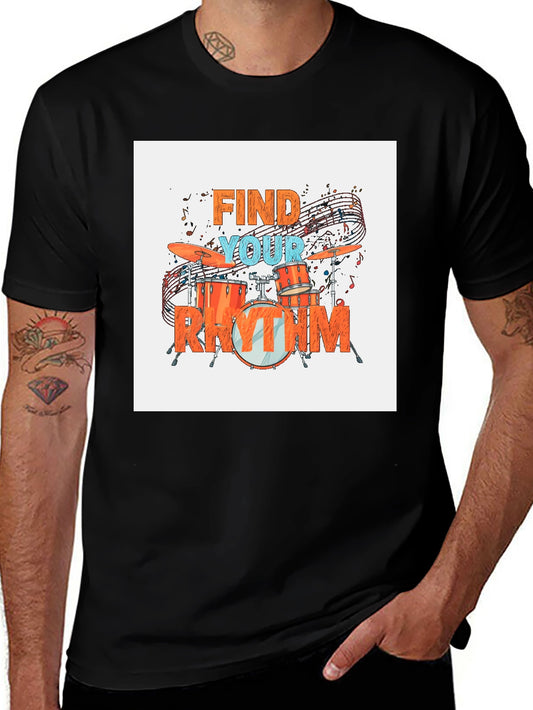 Find Your Rhythm Drum T-Shirt