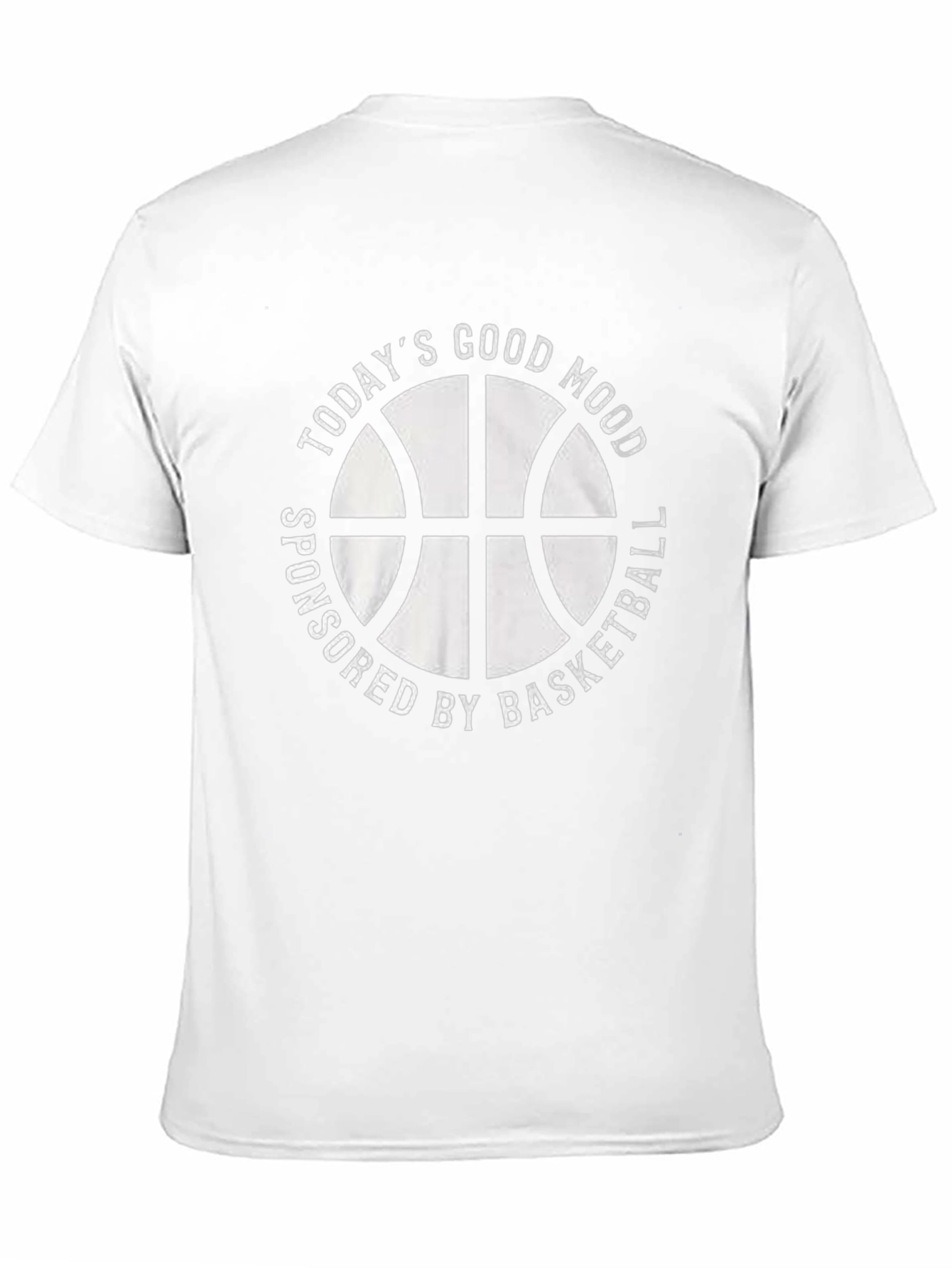 Todays Good Mood Basketball Graphic Tee