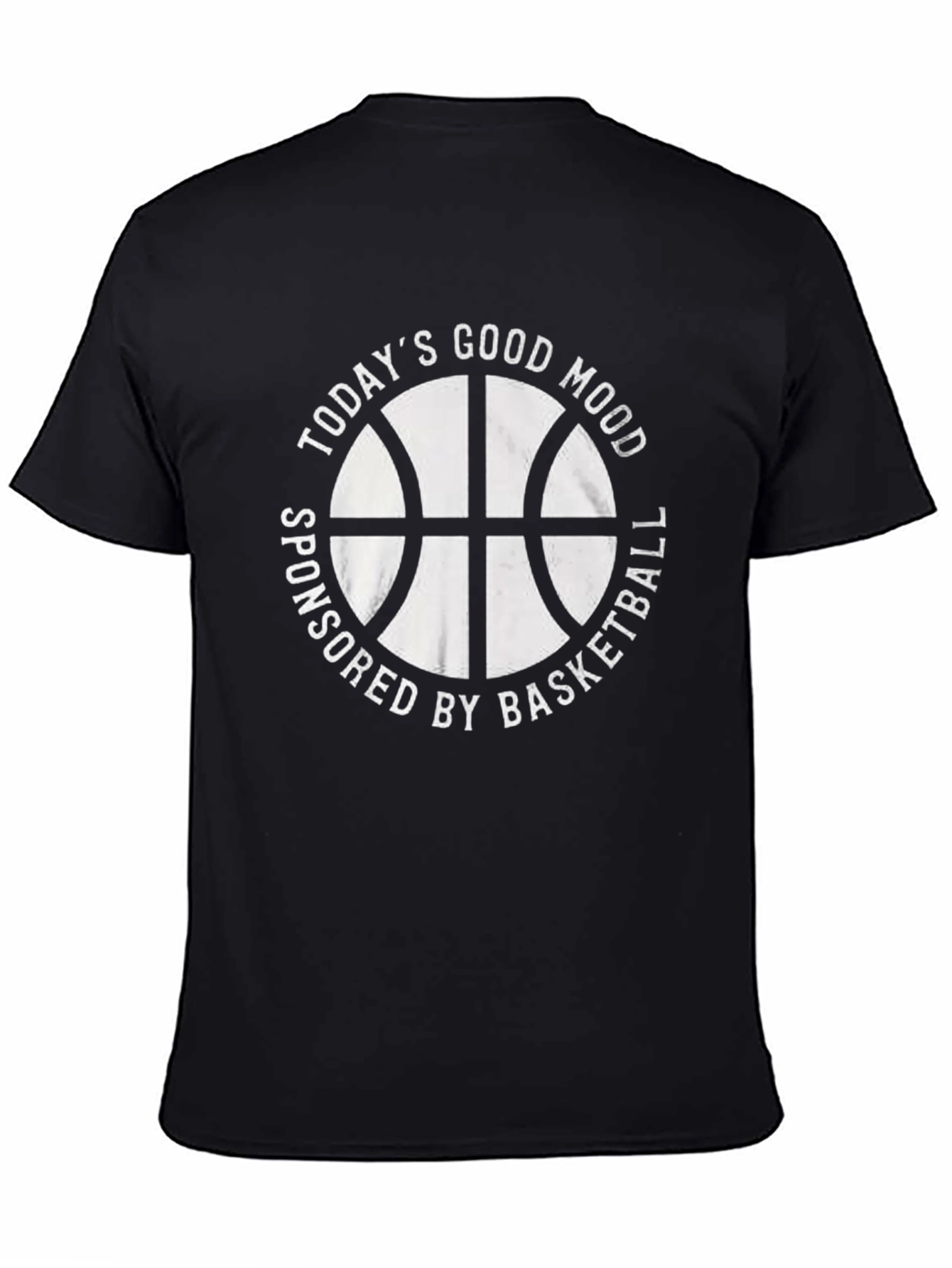 Todays Good Mood Basketball Graphic Tee
