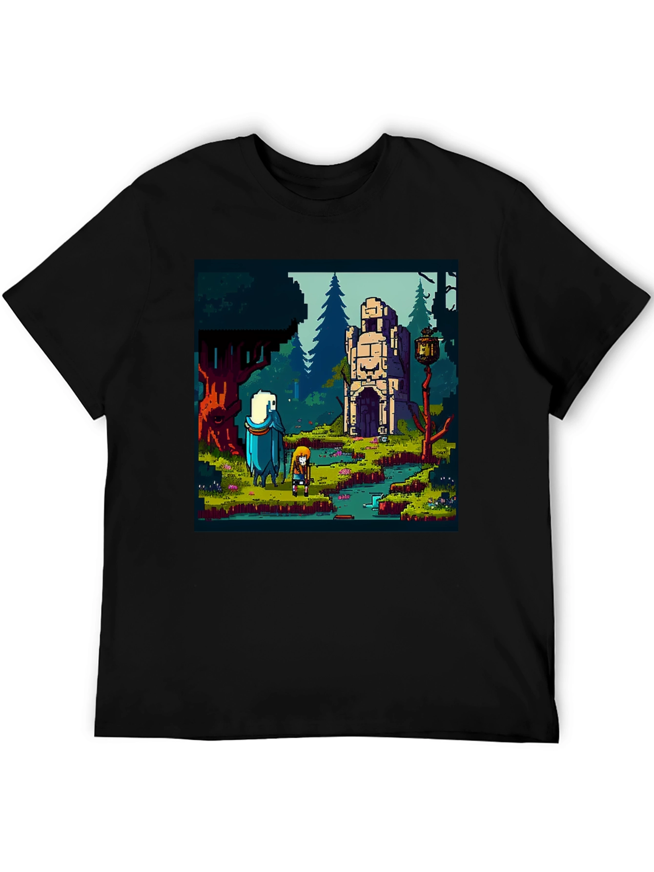 Retro Pixel Art T-Shirt