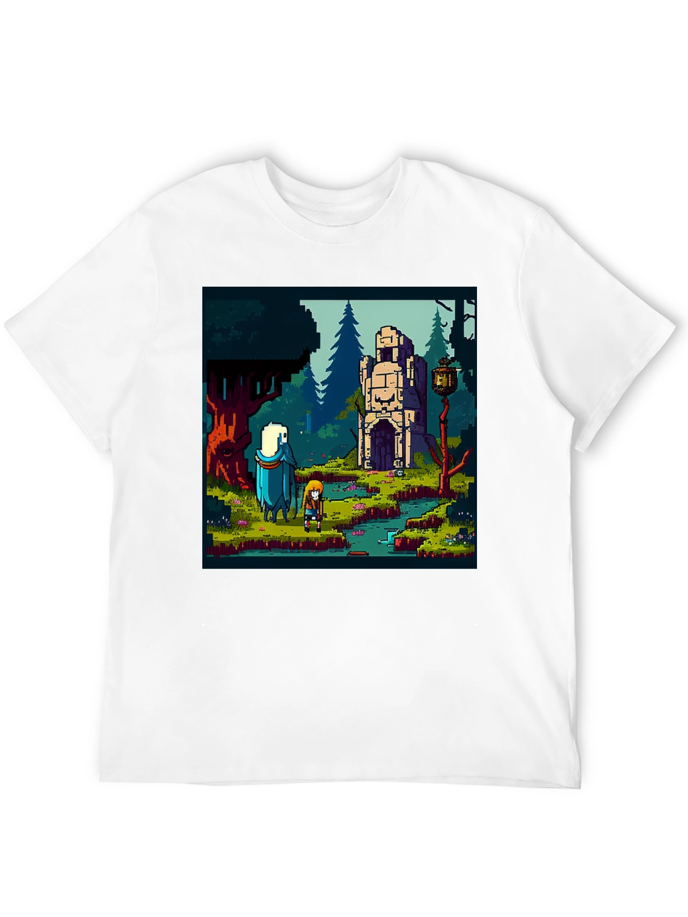 Retro Pixel Art T-Shirt